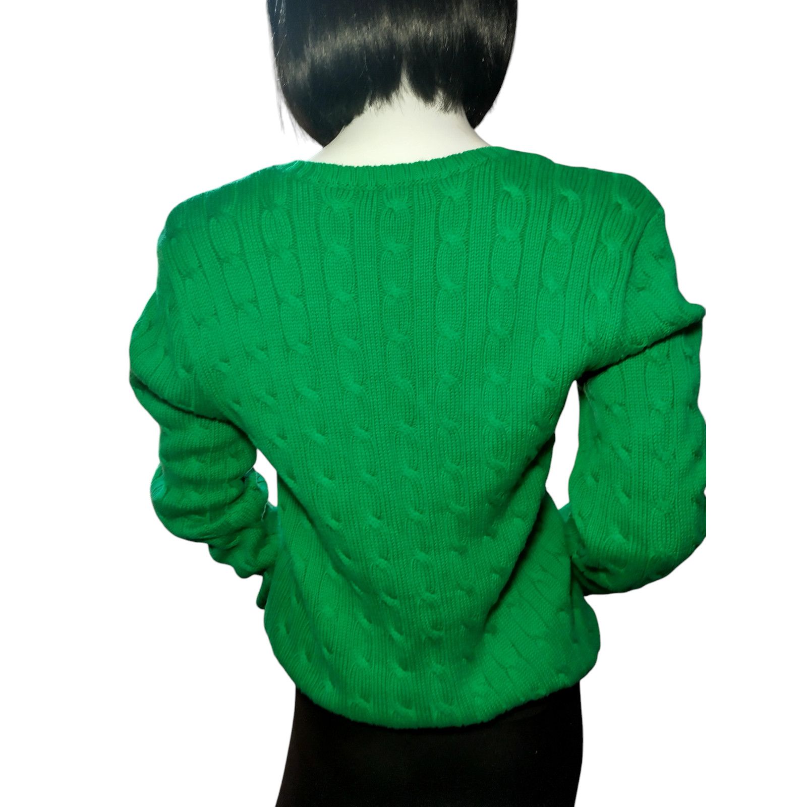 Ralph Lauren Ralph Lauren Sweater Women's Sz Lg Long Sleeve Cable Knit Size L / US 10 / IT 46 - 7 Thumbnail