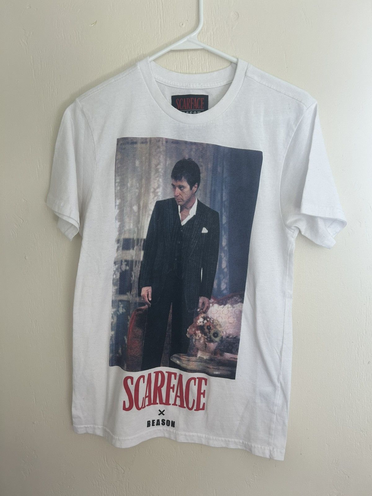 Reason Scarface x Reason Tony Montana Graphic T-shirt Size US S / EU 44-46 / 1 - 1 Thumbnail