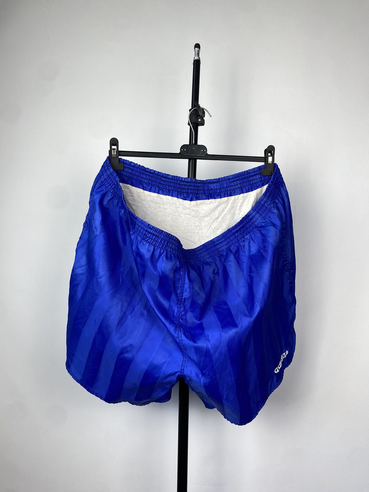 Adidas × Vintage Vintage Adidas Blue West Germany Shorts 80s Football Soccer Size US 38 / EU 54 - 16 Thumbnail