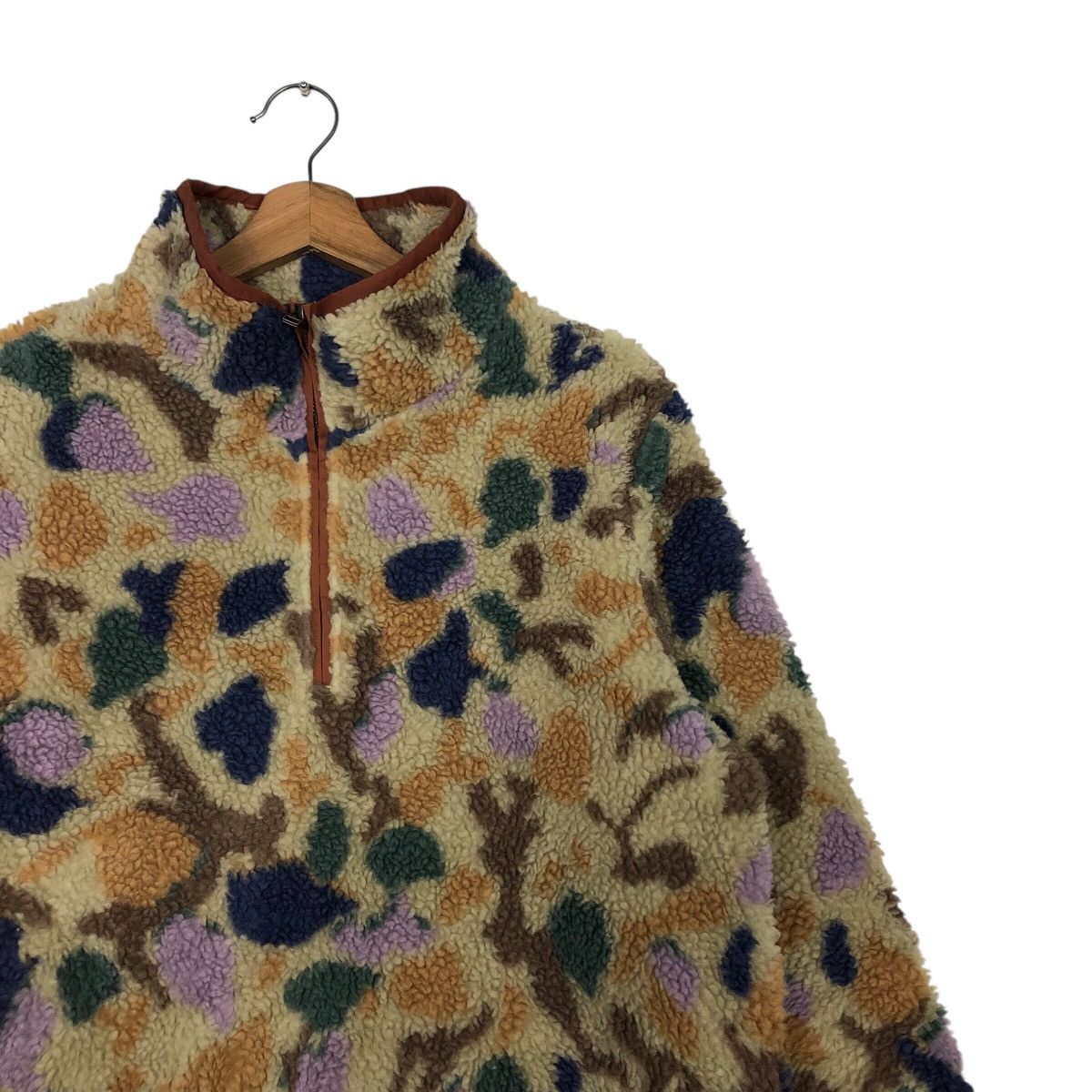 Japanese Brand × Vintage 📌Vintage Half Zipper Fleece Jacket Bean Singnature Size US M / EU 48-50 / 2 - 7 Thumbnail
