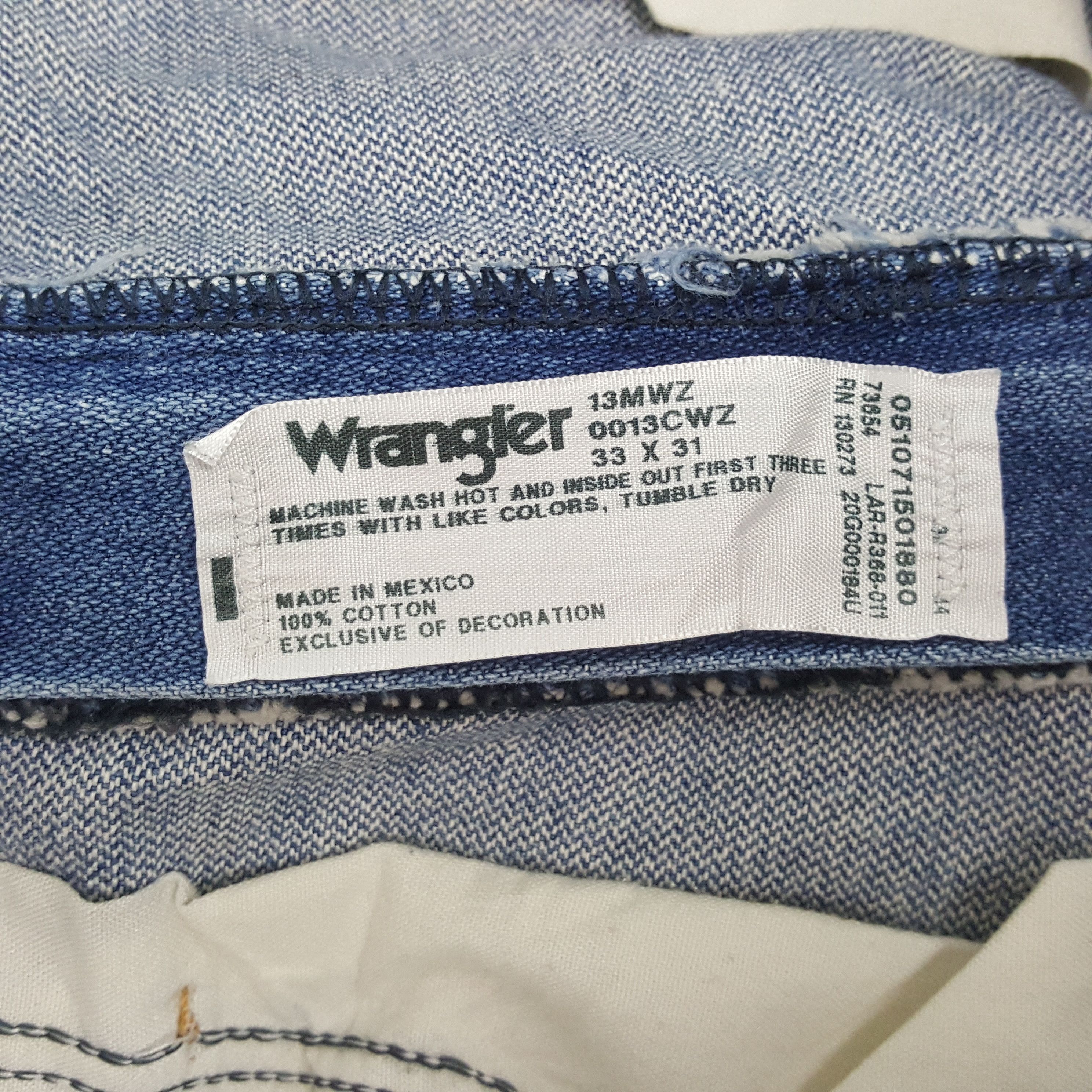 Vintage Wrangler American Brand Denim Jeans RR27