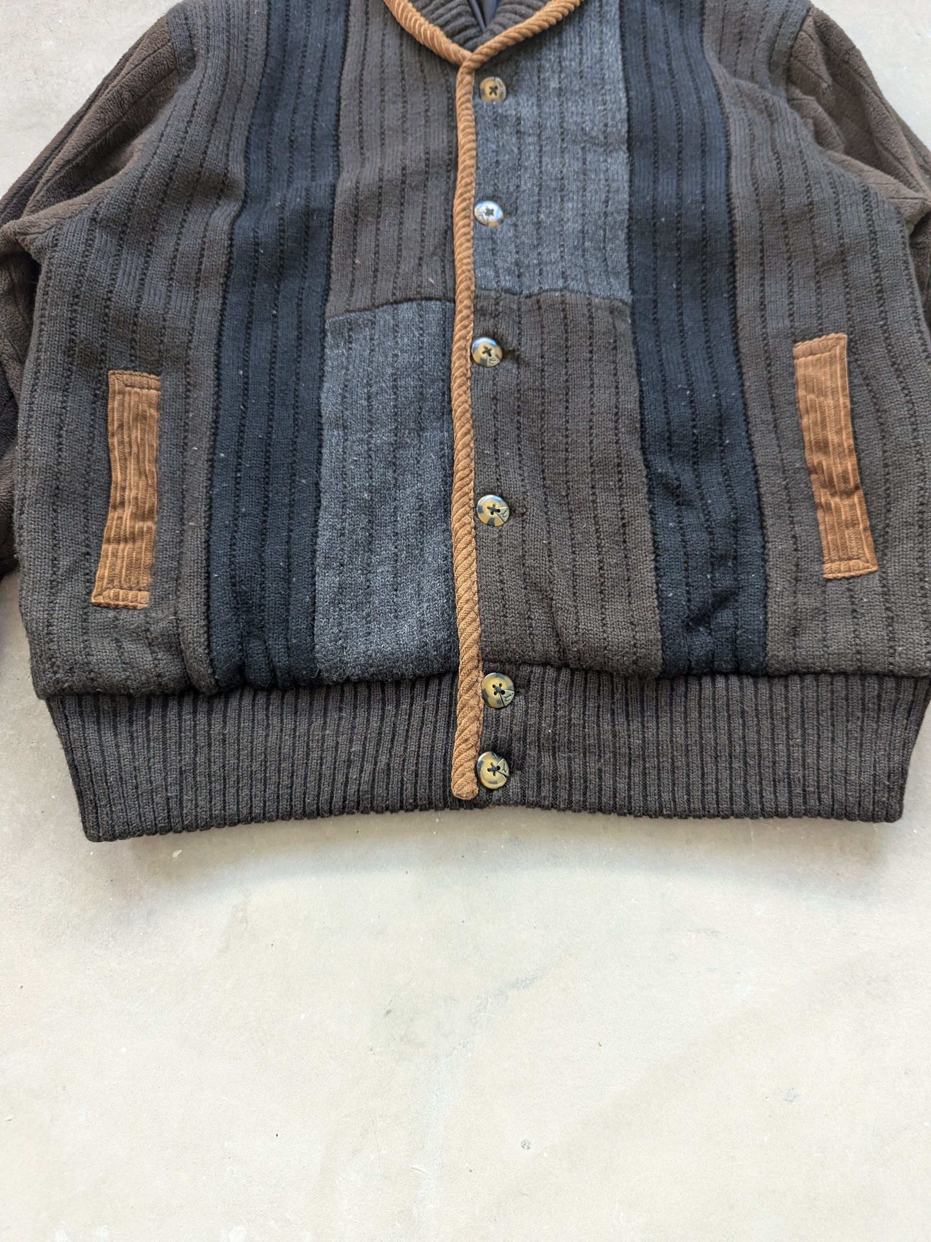Vintage Vintage Wool Cardigan Jacket Corduroy Style Size US M / EU 48-50 / 2 - 6 Thumbnail