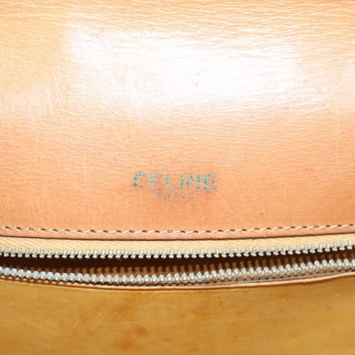 Celine CELINE Macadam Canvas Hand Bag Pvc Brown Size ONE SIZE - 16 Thumbnail