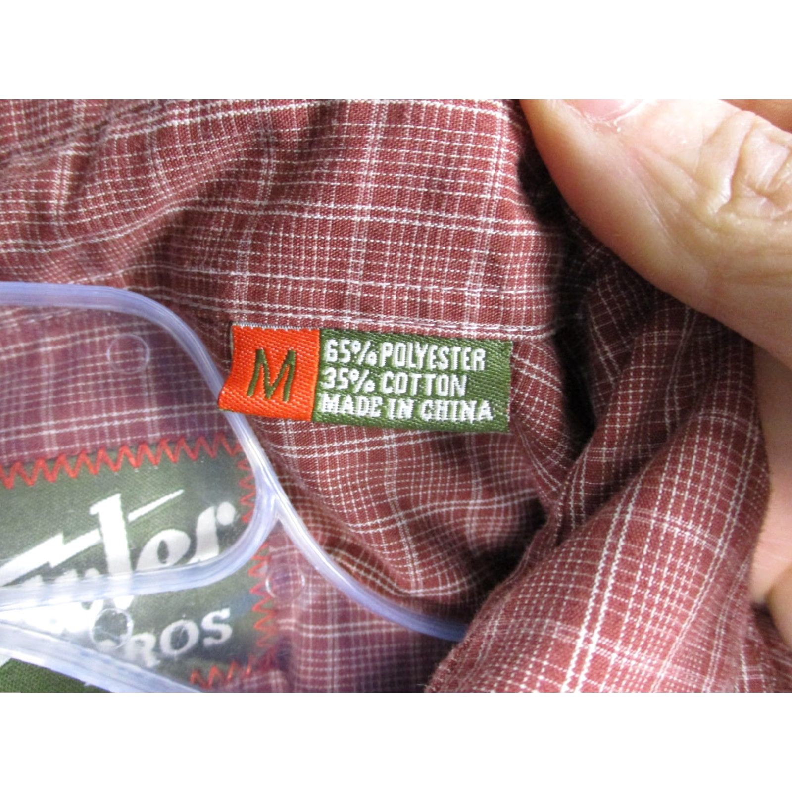 Howler Brothers Howler Brothers Shirt Mens M Red Plaid Button Long Sleeve Zip Monkey Logo Size US M / EU 48-50 / 2 - 5 Thumbnail