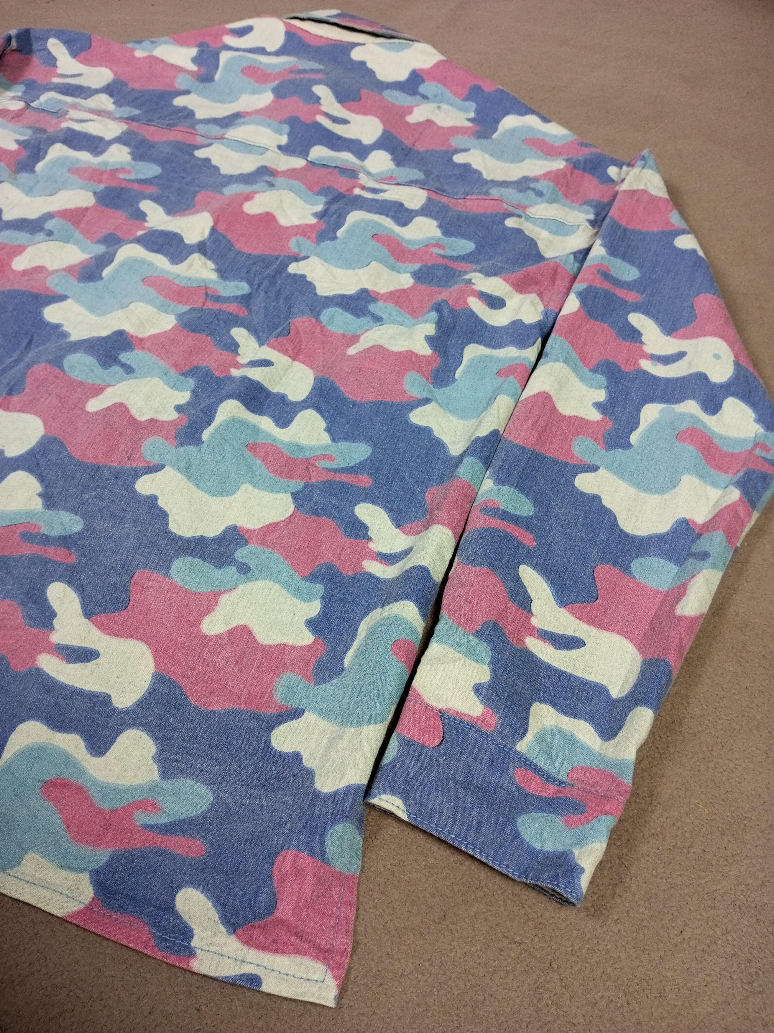 Japanese Brand Jolichiot multi colour camo street wear bape style Size US M / EU 48-50 / 2 - 16 Thumbnail