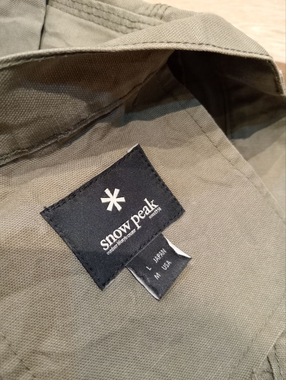 Snow Peak SNOW PEAK OLIVE GREEN MILITARY-STYLE CARGO PANTS Size US 34 / EU 50 - 7 Thumbnail