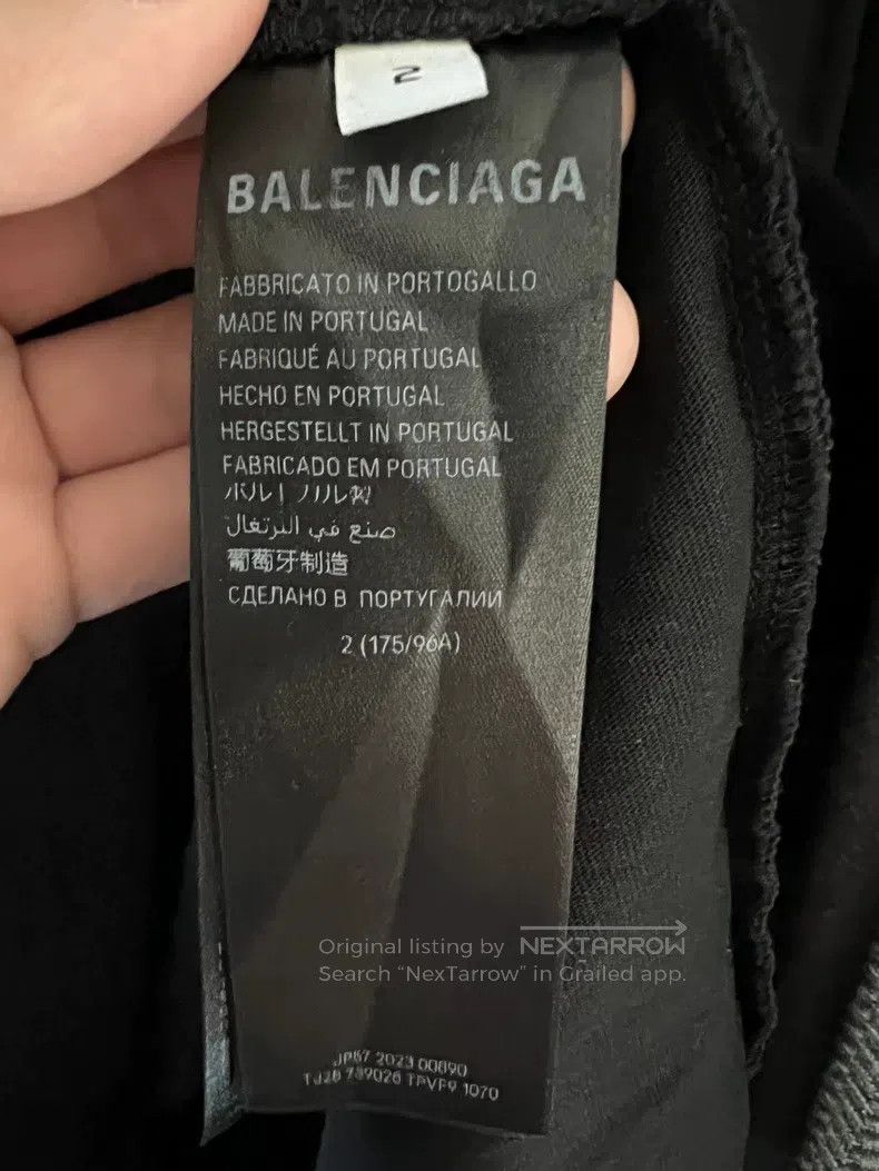 Balenciaga Balenciaga Reversed embroidery letter logo short-sleeve 2 Size US M / EU 48-50 / 2 - 4 Thumbnail