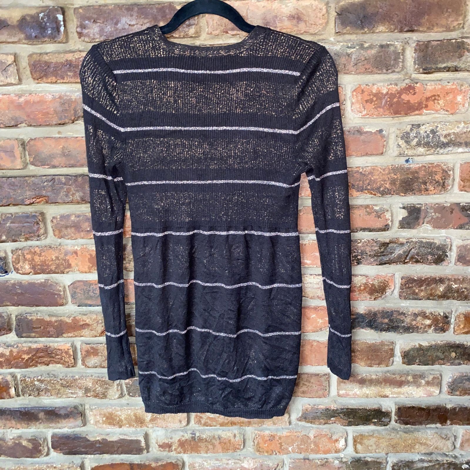 Magaschoni Magaschoni Brown Metallic Button Down Cardigan Sweater Small Size S / US 4 / IT 40 - 6 Thumbnail