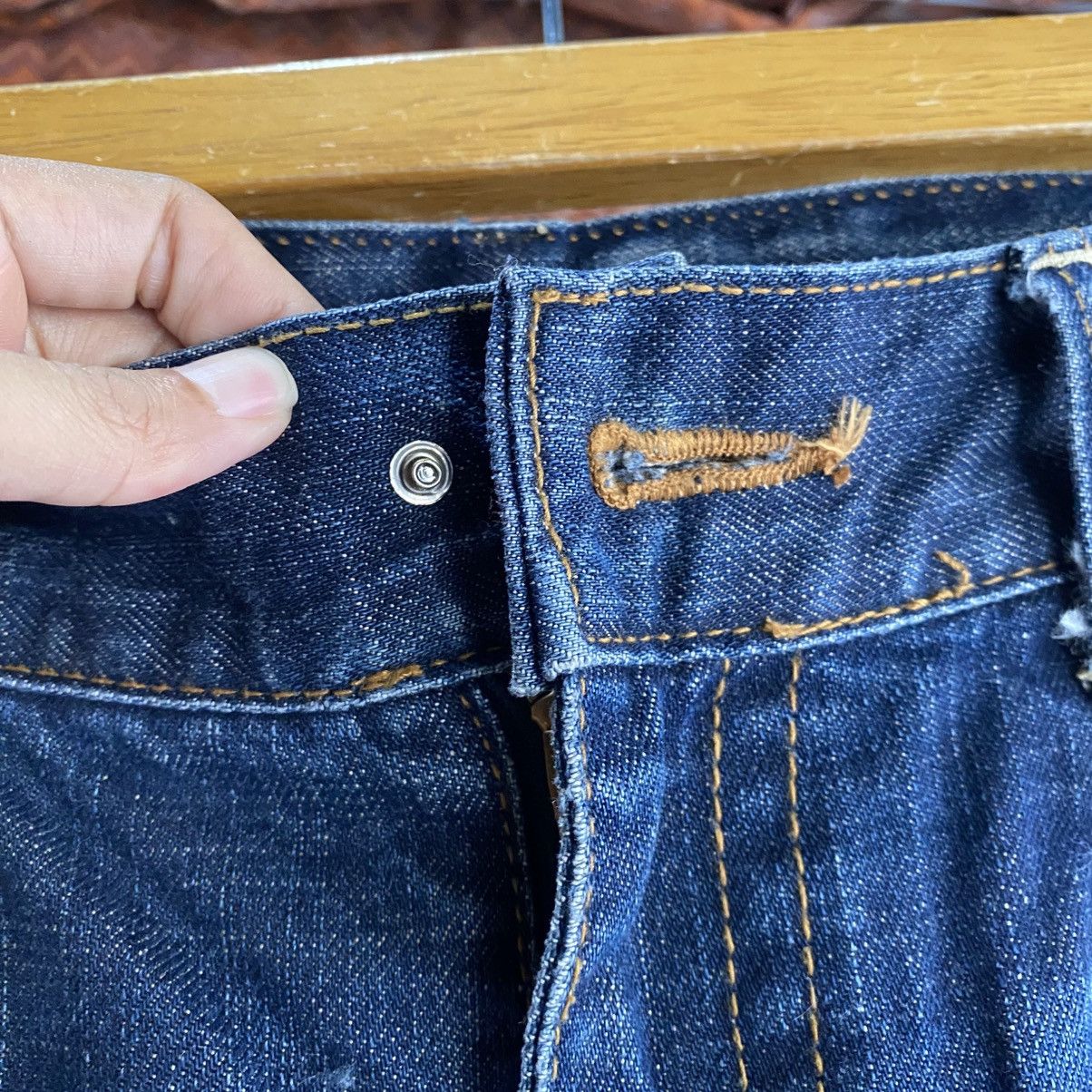 Le Grande Bleu (L.G.B.) Y2K Red Pepper Japan Embroidered Wings Denim Size US 34 / EU 50 - 17 Thumbnail