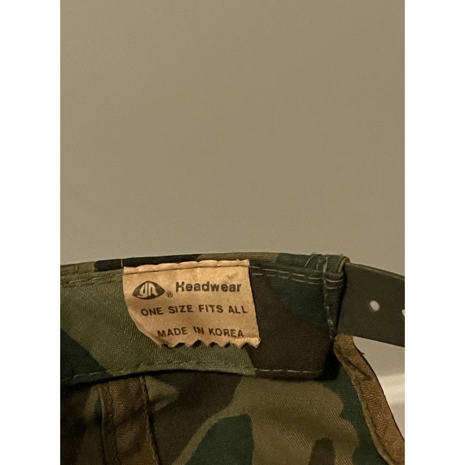 Vintage VINTAGE Hunting An American Tradition Camo Adjustable Snap Back Hat Cap Size ONE SIZE - 5 Thumbnail