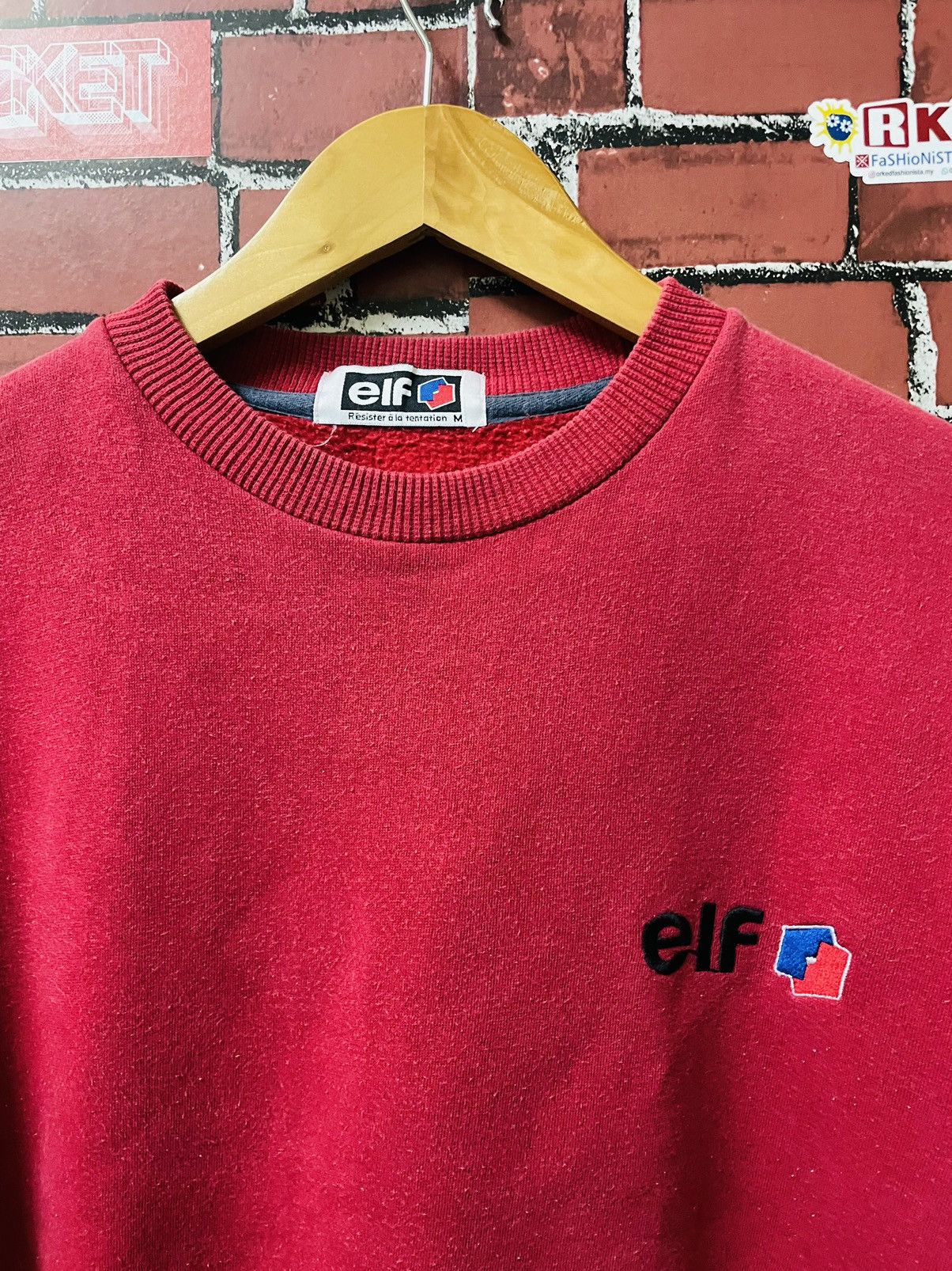 ICON Motorsports VINTAGE ELF MOTORSPORTS RACING SWEASHIRTS 90s Size US M / EU 48-50 / 2 - 3 Thumbnail