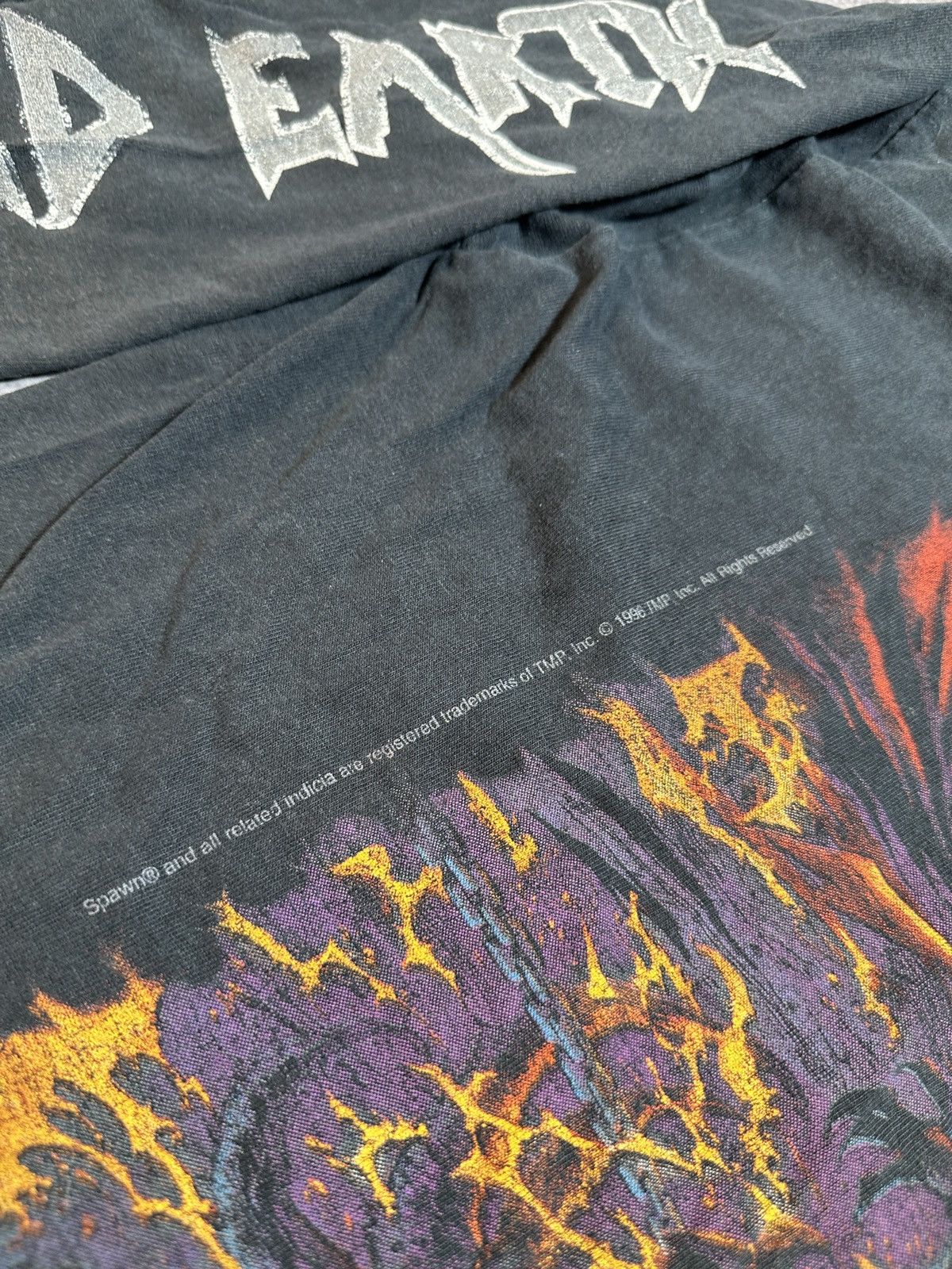 Band Tees × Vintage Vintage Iced Earth The Dark Saga 1996 Long Sleeve Very Rare Size US XL / EU 56 / 4 - 5 Thumbnail