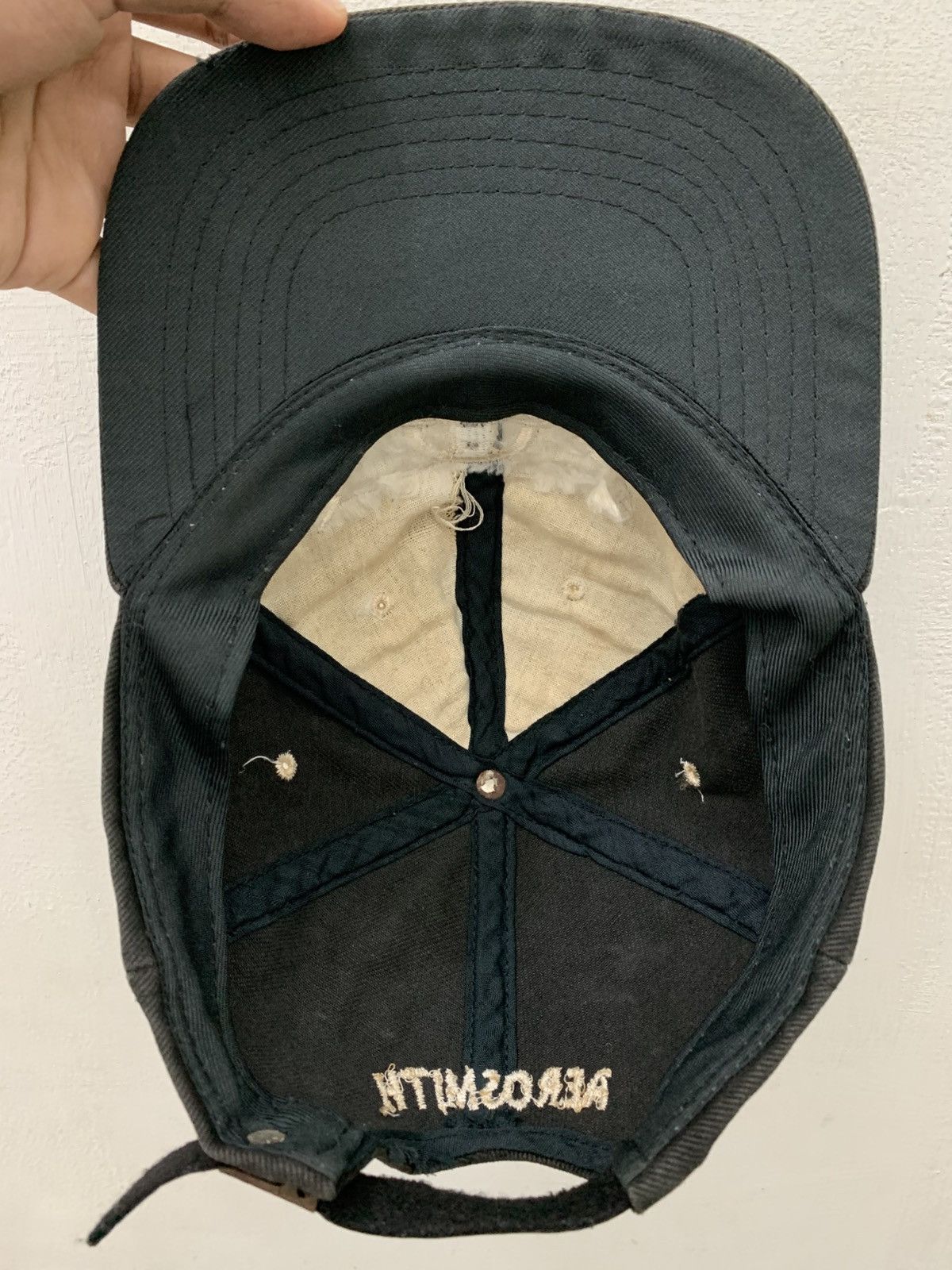 Vintage Vintage Aerosmith Hat Natural Faded 90’s Size ONE SIZE - 5 Thumbnail