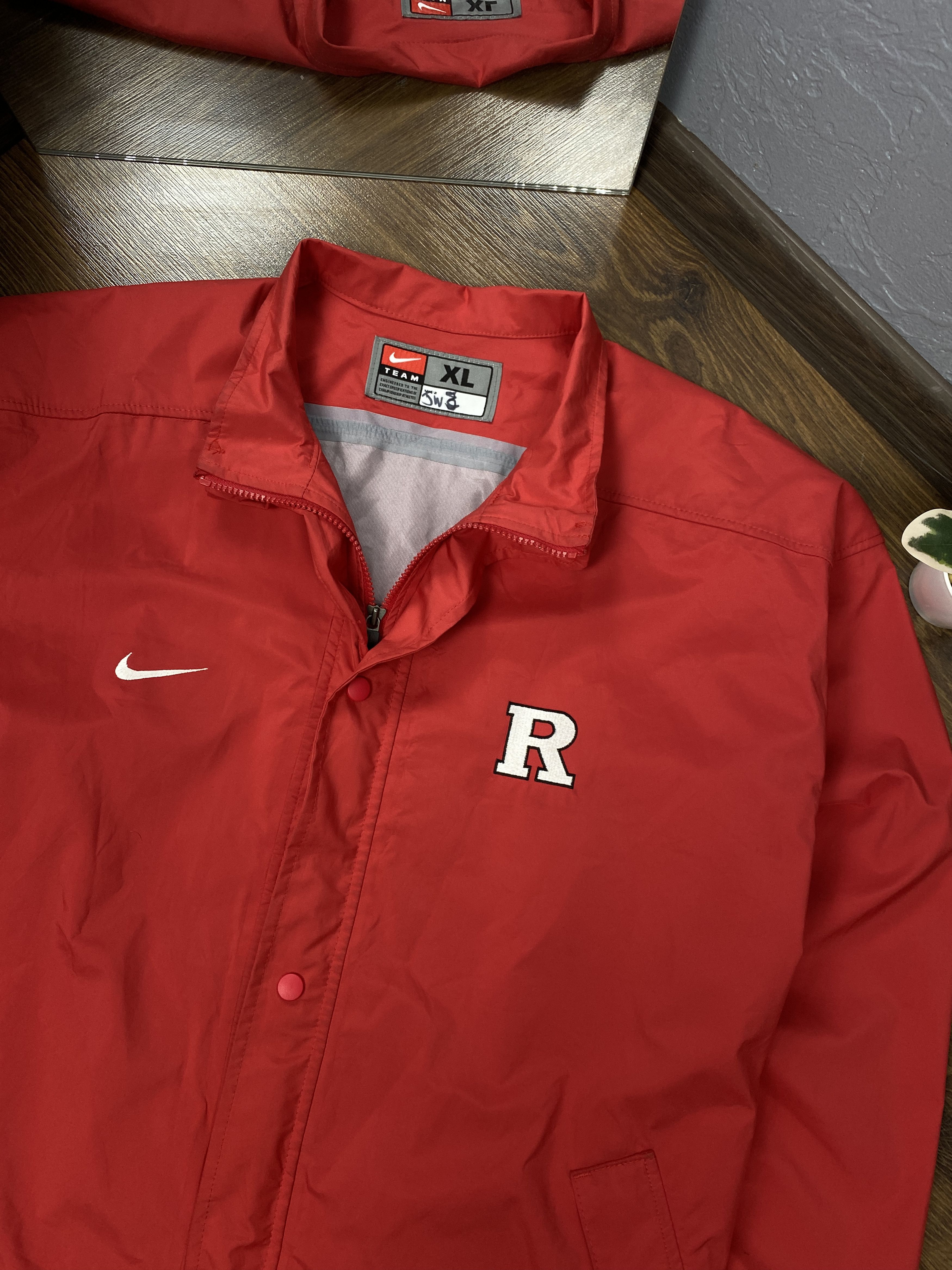 Nike Nike Team R 90s vintage nylon coach jacket Size US XL / EU 56 / 4 - 2 Thumbnail