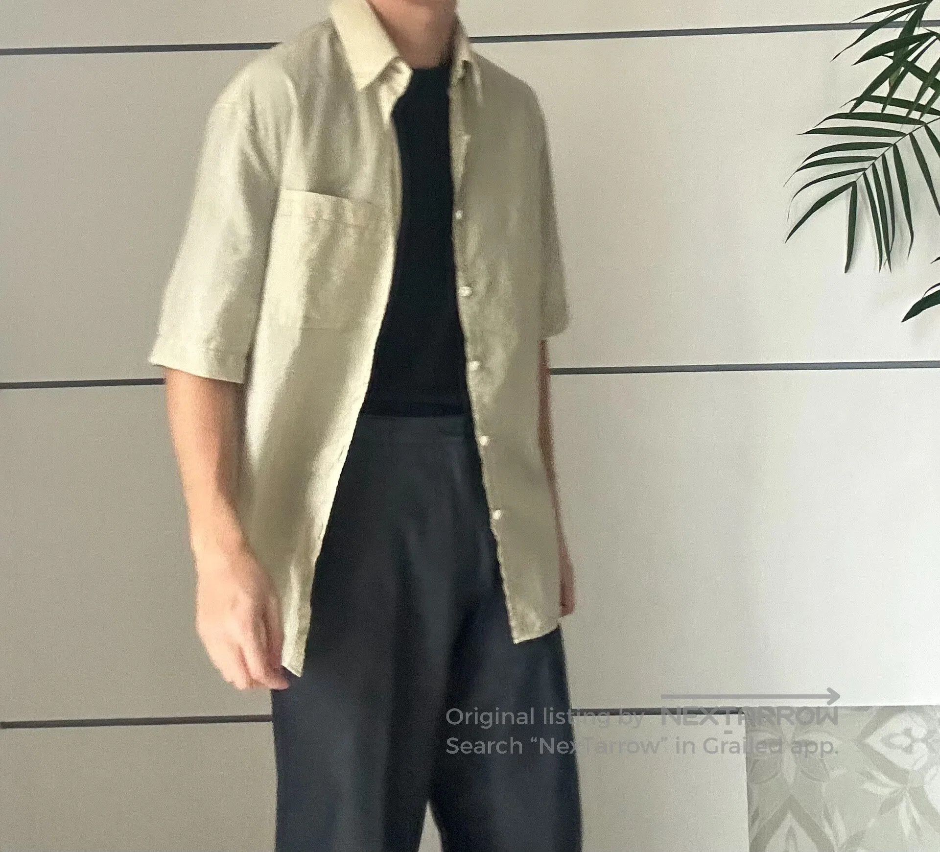 Lemaire LEMAIRE 22SS Short-sleeved shirt| Size US S / EU 44-46 / 1 - 8 Thumbnail