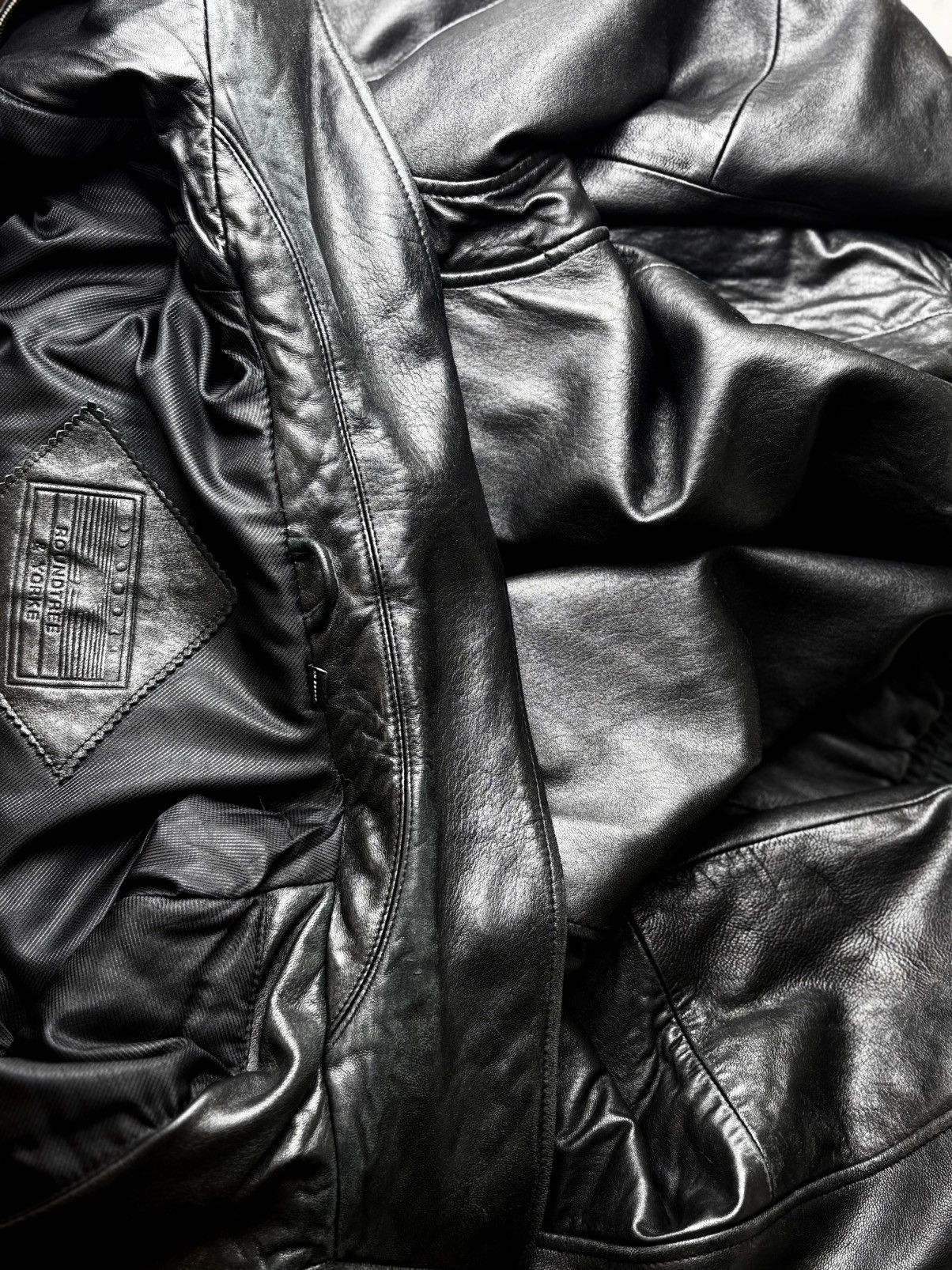 Roundtree & Yorke Roundtree & Yorke Lambskin Leather Jacket Size US XL / EU 56 / 4 - 11 Thumbnail