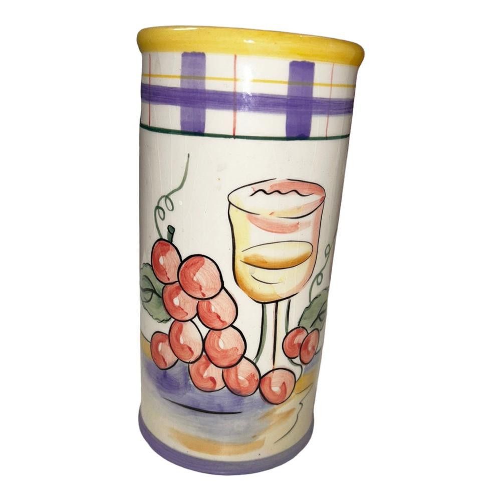 Designer Vintage 2000 Ceramic Utensil Crock Size ONE SIZE - 2 Thumbnail