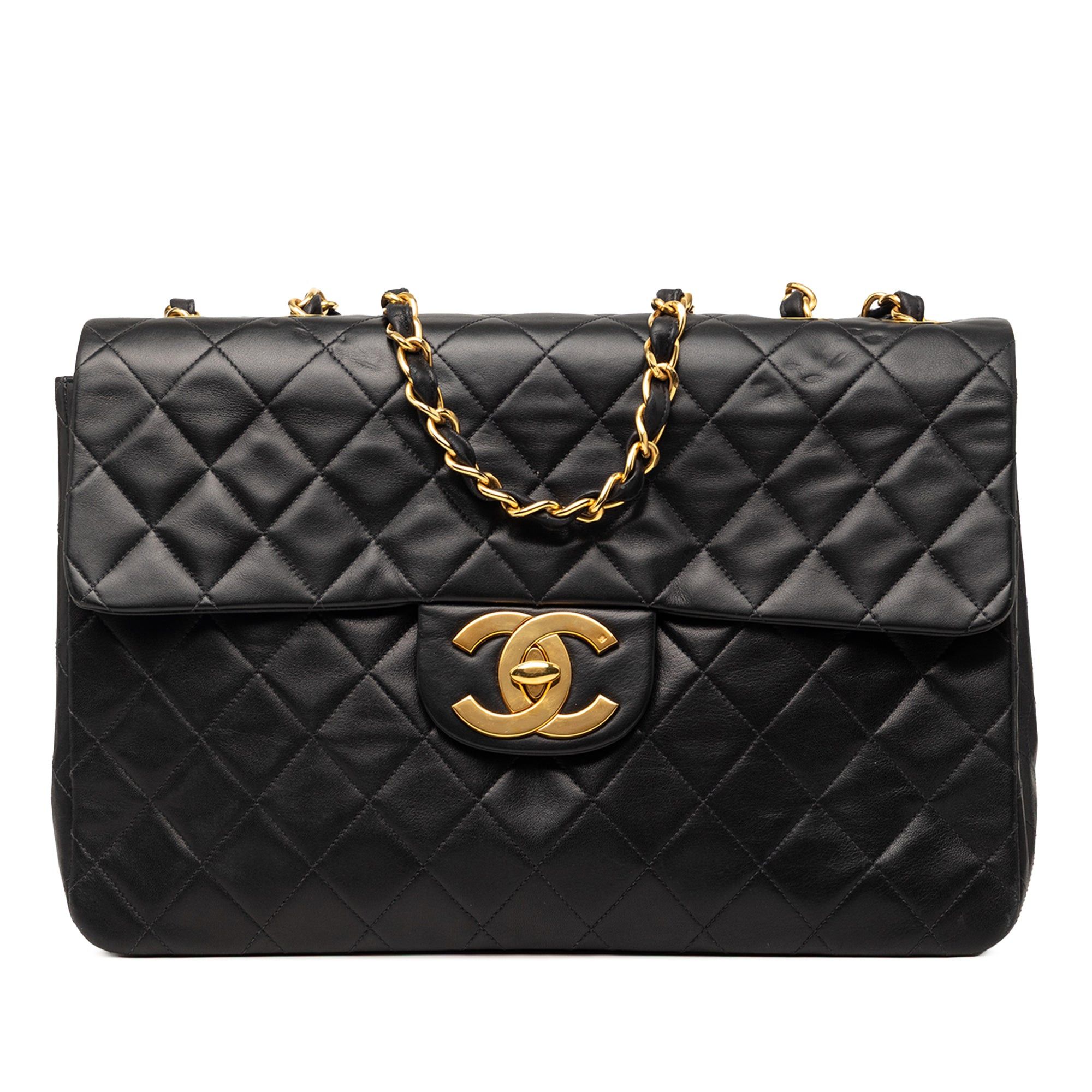 Chanel Maxi XL Classic Lambskin Single Flap Size ONE SIZE - 1 Thumbnail