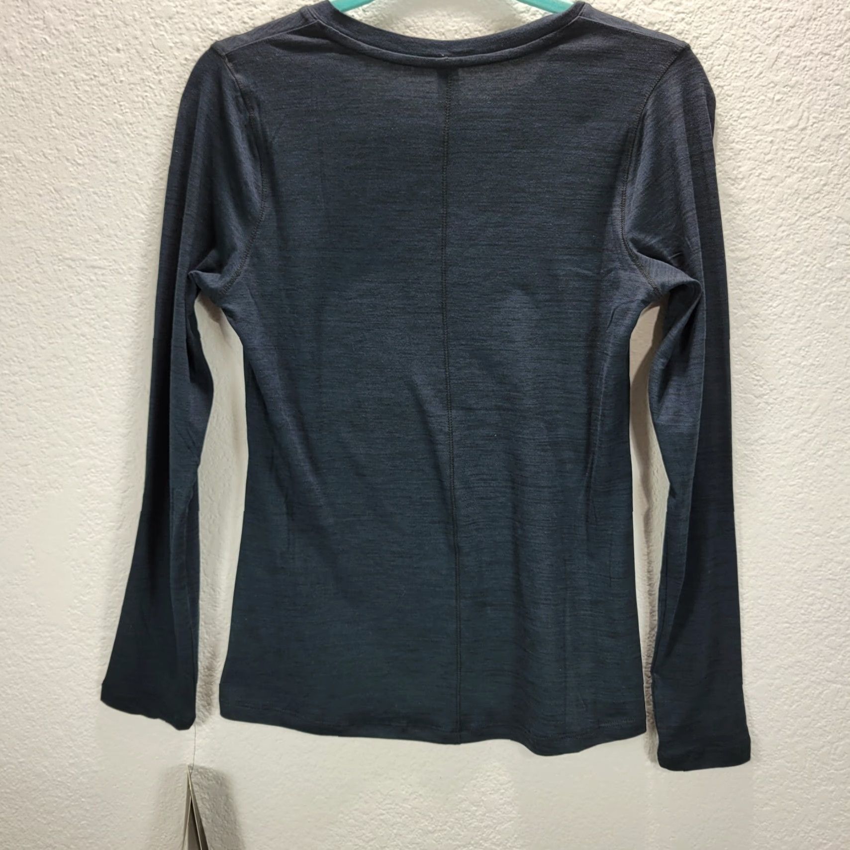 Vintage VINTAGE Women's NY Laundry Black Long Sleeve Shirt Pullover Stretch Sz S NWT Size S / US 4 / IT 40 - 4 Thumbnail