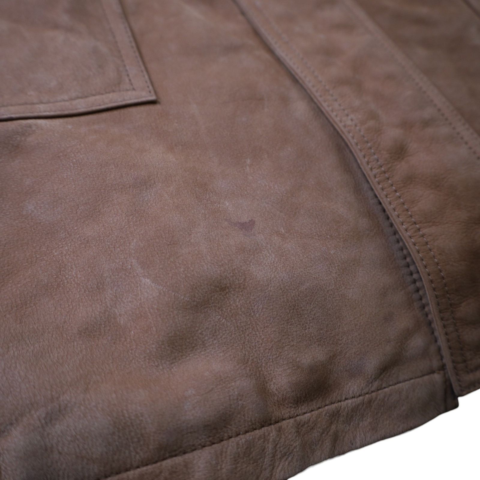 Orvis × Vintage Vintage Orvis Nubuck Leather Toggle Duffle Coat Size US L / EU 52-54 / 3 - 5 Thumbnail