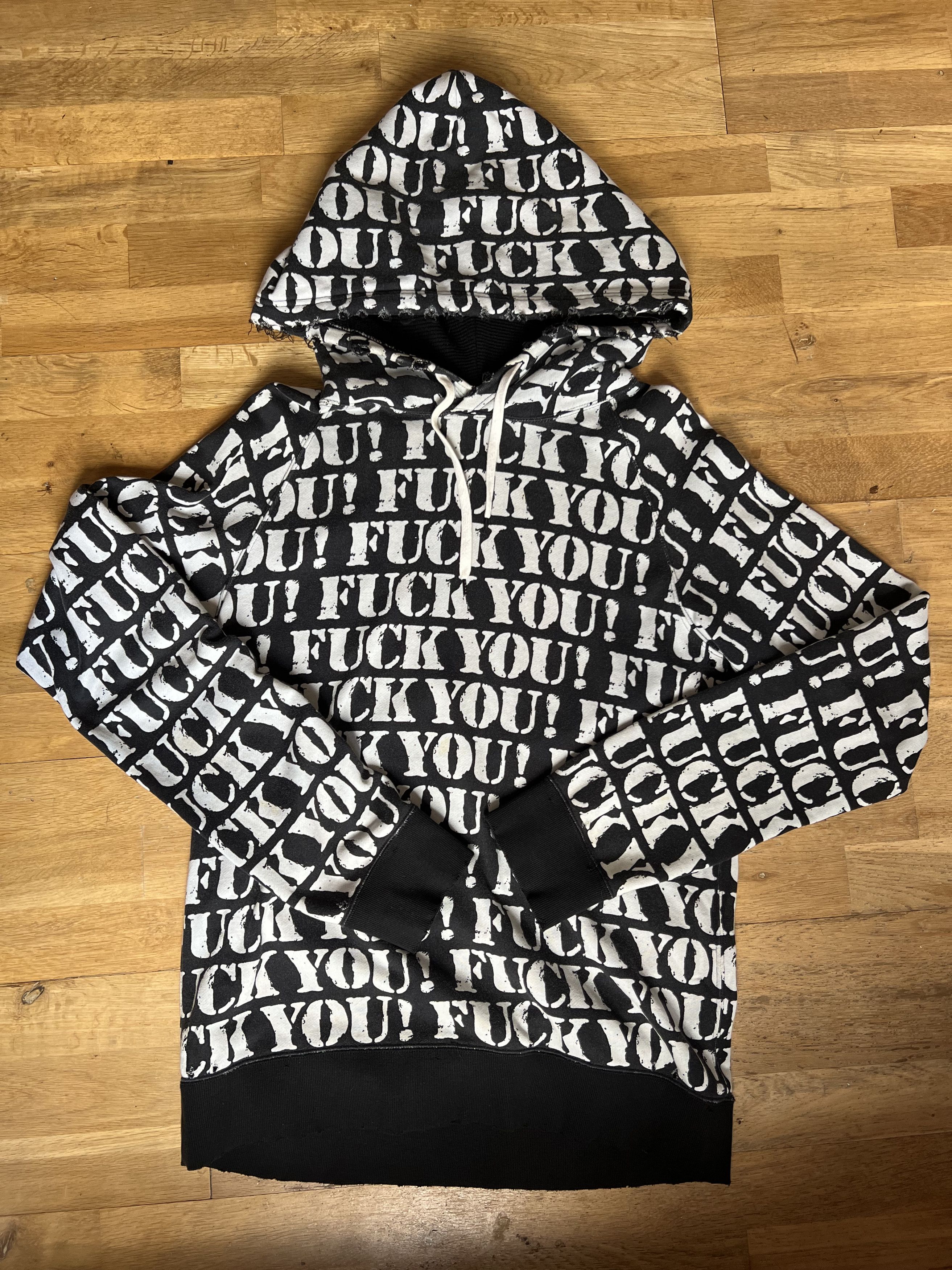 Number (N)ine Number Nine Fuck You F You All Over Print | Grailed