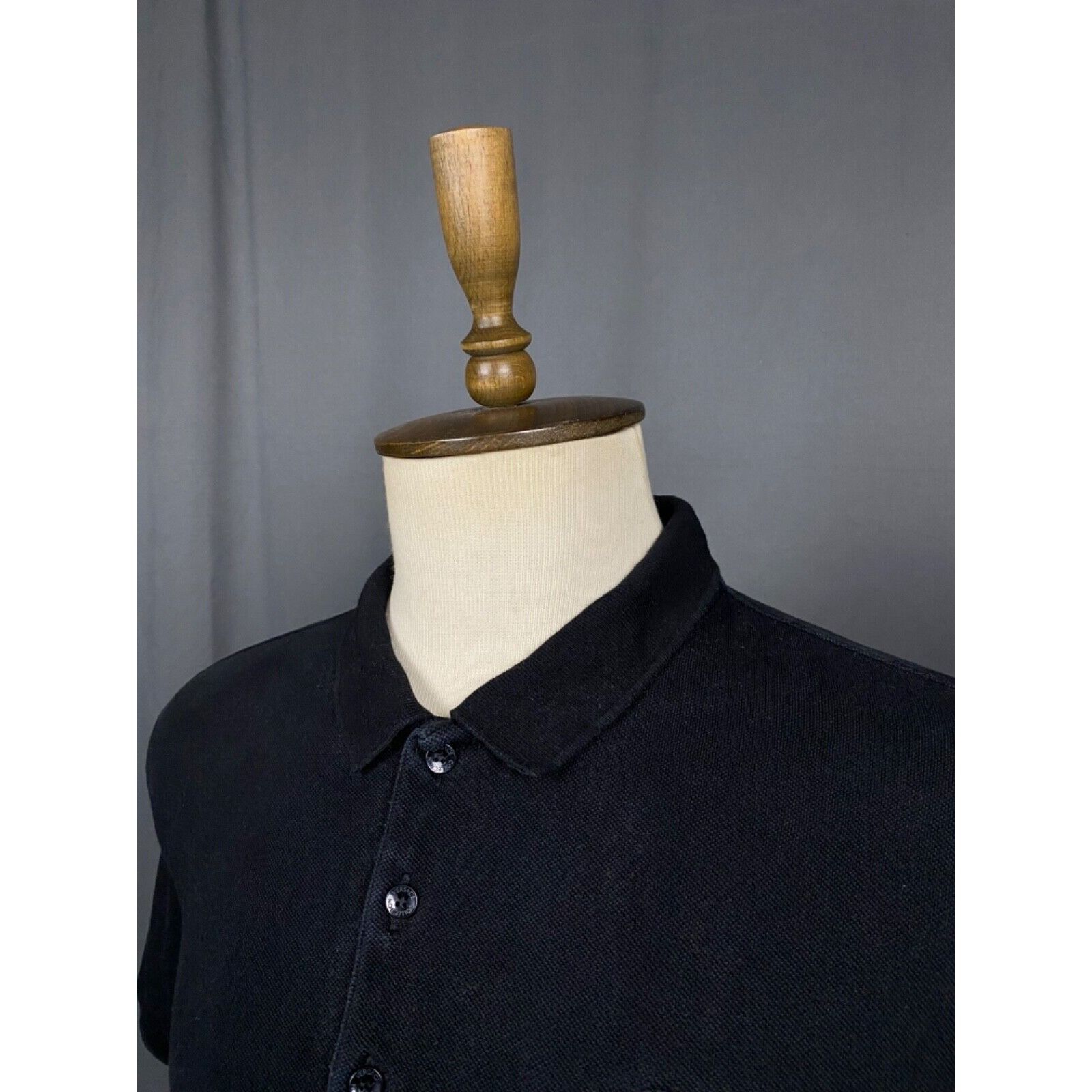 Versace Versace Collection Small Logo Men's Black Polo T-Shirt Size Size US S / EU 44-46 / 1 - 5 Thumbnail