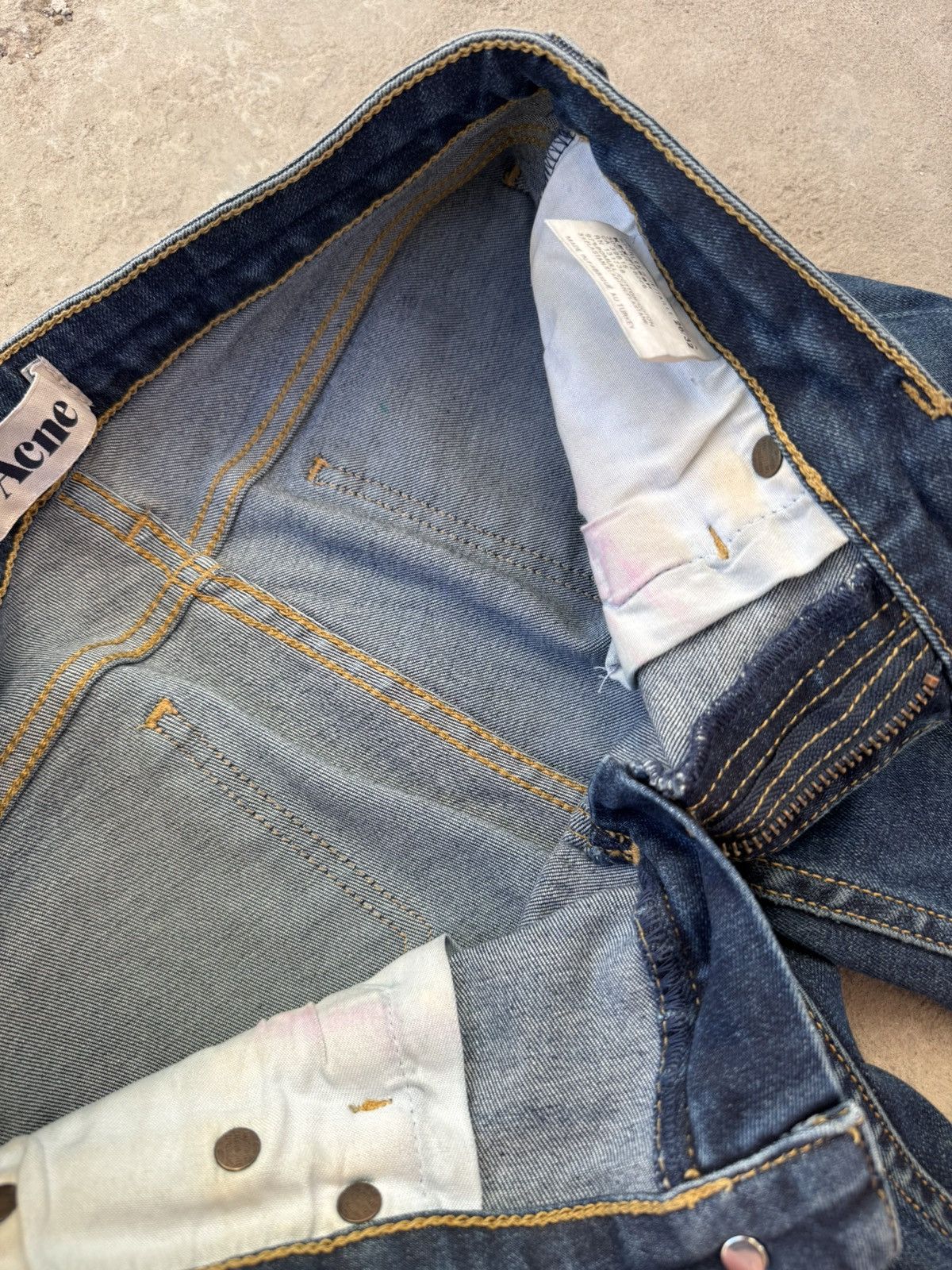 Acne Studios × Vintage Vintage Archival Acne Studios Kex Skinny Fit Jeans Size 26" / US 2 / IT 38 - 11 Thumbnail