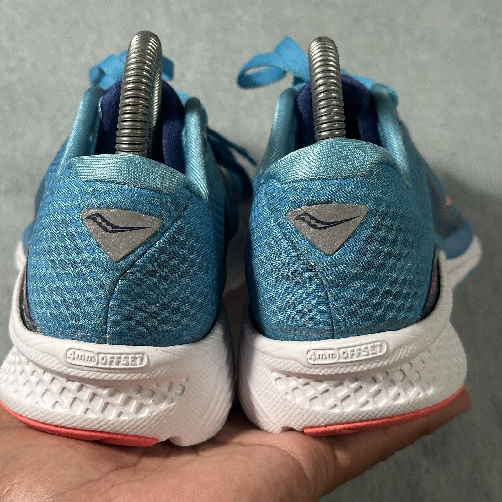Saucony Saucony Kinvara 14 Blue Hiking Trail Running Shoes Flaw Size US 7 / IT 37 - 9 Thumbnail