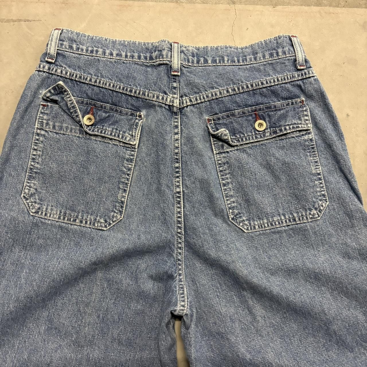 Vintage Crazy Vintage Y2K/2000s Baggy Medium Blue Wash Denim Jeans! Size US 32 / EU 48 - 7 Thumbnail