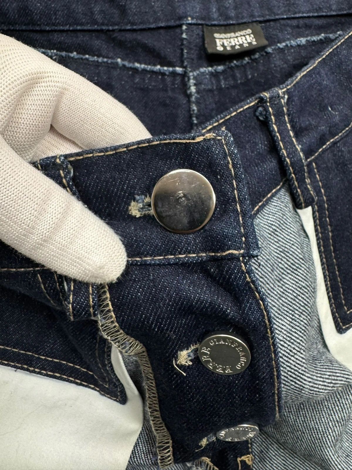 Gianfranco Ferre Gianfranco Ferre Inside Out Jeans size L Size 30" / US 8 / IT 44 - 11 Thumbnail