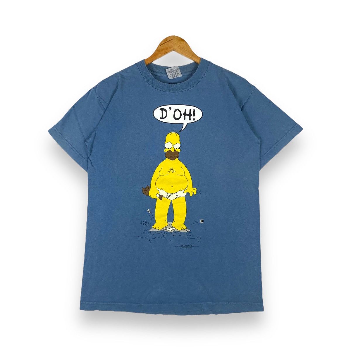 The Simpsons × Vintage BY STANLEY DESANTIS!! VINTAGE 1997 MATT GROENING CARTOON TEE Size US M / EU 48-50 / 2 - 1 Thumbnail