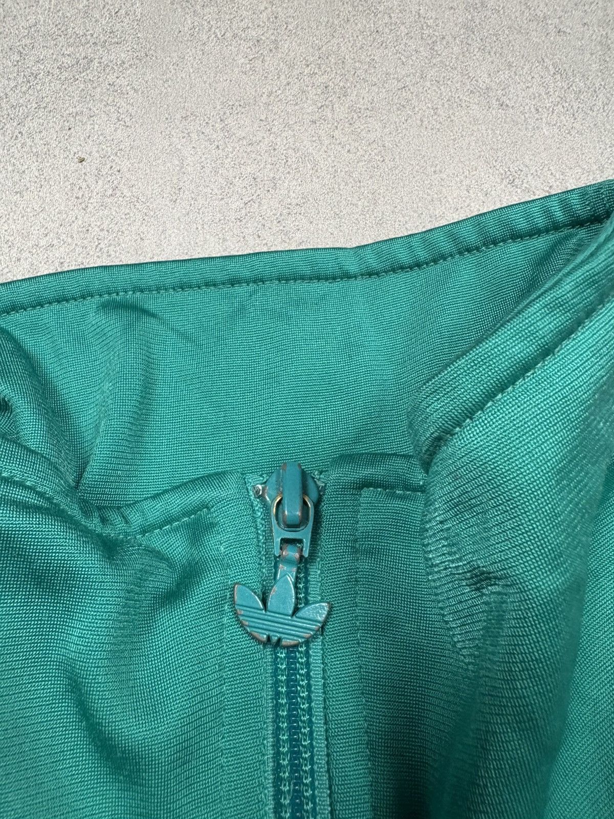 Adidas Vintage Adidas Originals Green Trefoil Track Jacket Size 36 Size XS / US 0-2 / IT 36-38 - 18 Thumbnail