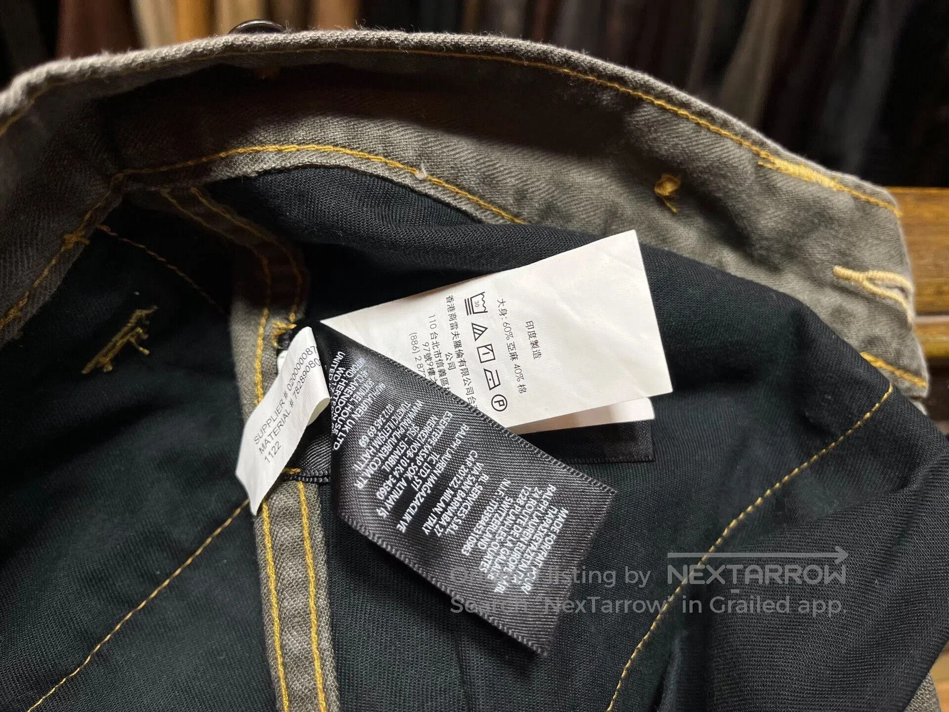 RRL Ralph Lauren grey casual work pants by Ralph Lauren. Size US 31 - 5 Thumbnail