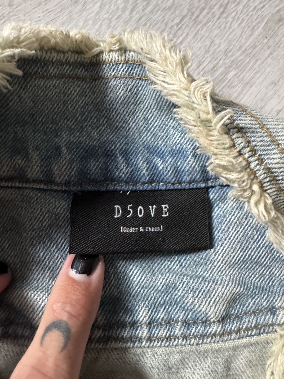 Other Moto denim jacket oversize fit Size US L / EU 52-54 / 3 - 2 Thumbnail