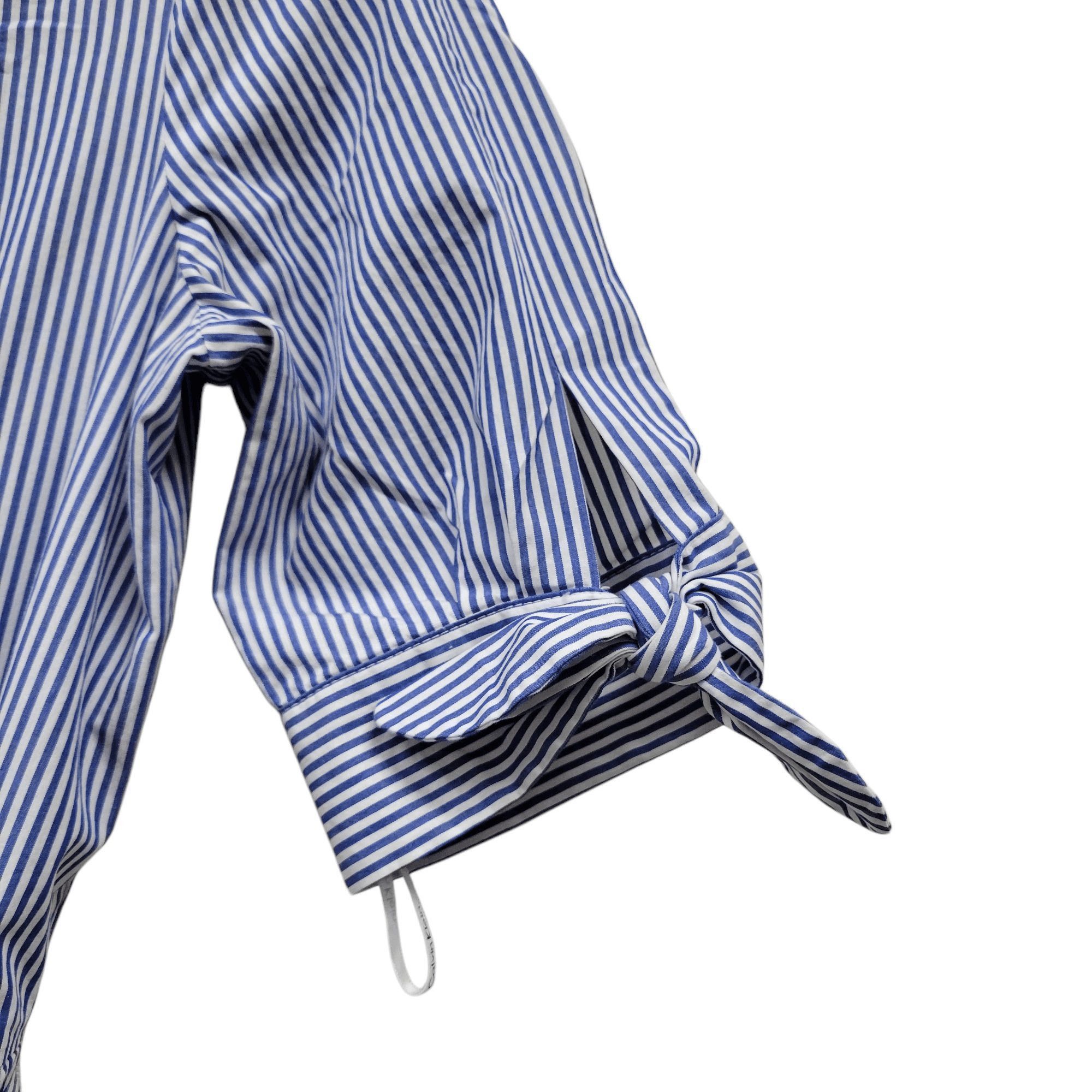 Calvin Klein Calvin Klein Women Blue White Stripe Maxi Flare Dress Size 8 Size M / US 6-8 / IT 42-44 - 8 Thumbnail