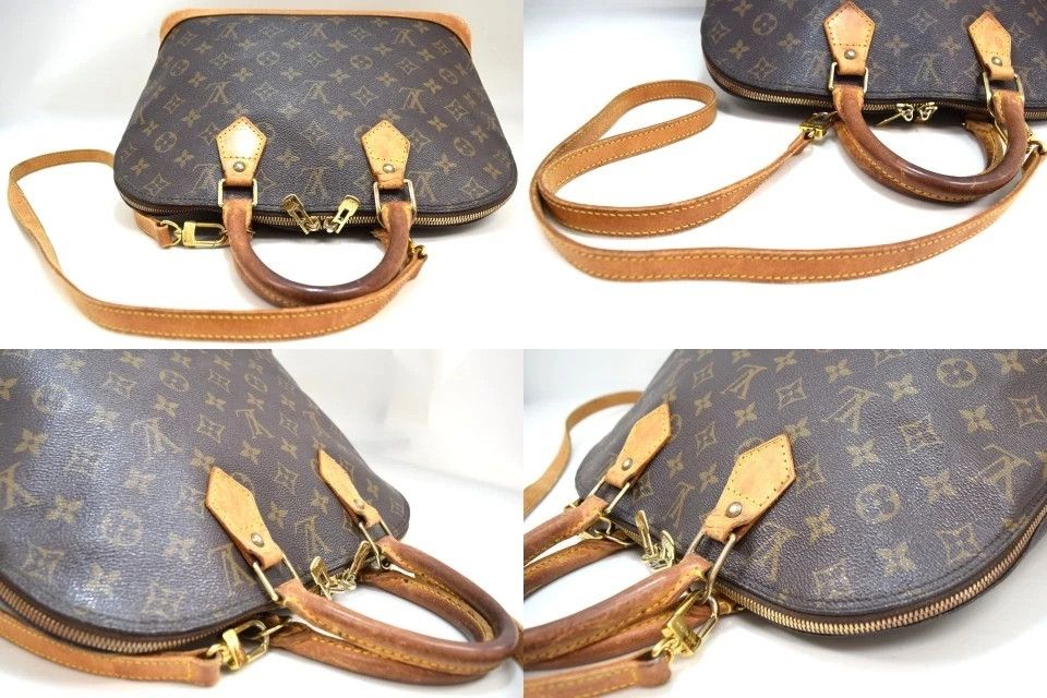 Louis Vuitton Auth Louis Vuitton Alma PM Handbag Monogram Canvas M51130 Size ONE SIZE - 6 Thumbnail