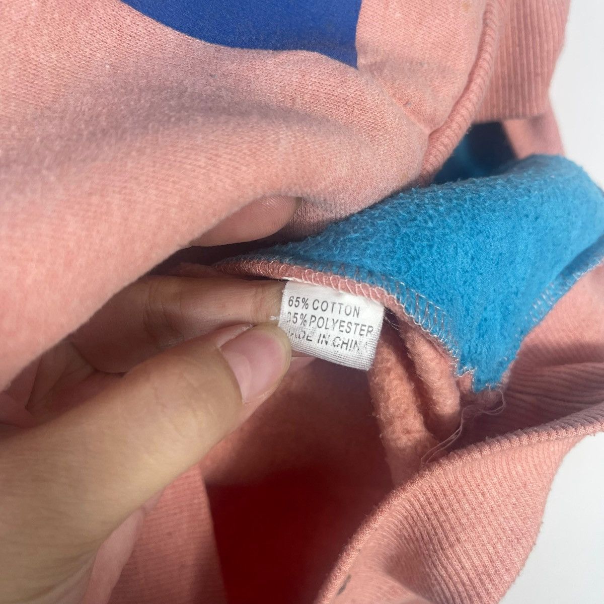 Disney Vintage Donald Duck Big Face Hoodie Pink Cartoon Fleece Size M / US 6-8 / IT 42-44 - 6 Thumbnail