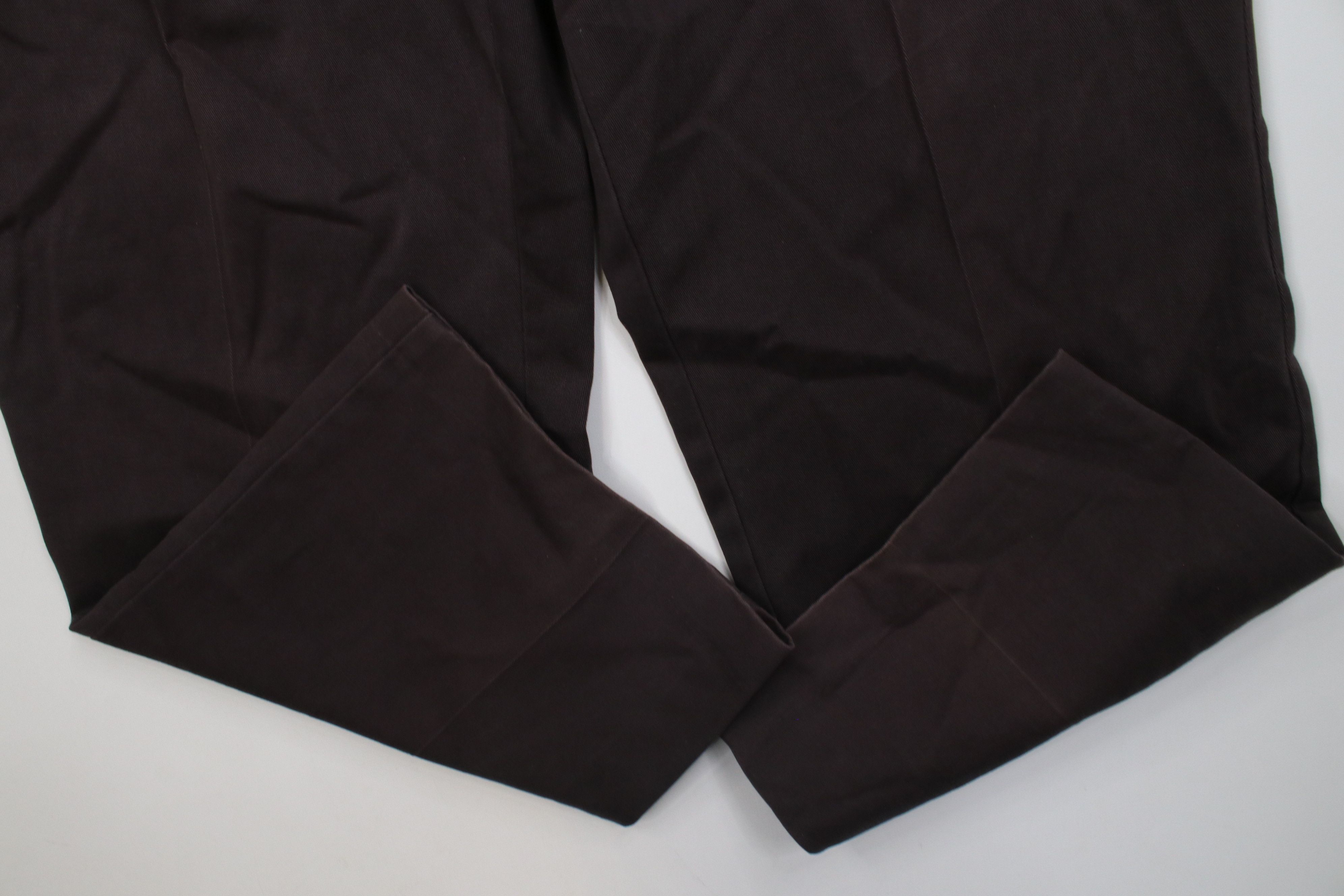 Tommy Hilfiger Vintage 90s Tommy Hilfiger Baggy Wide Leg Chino Pants Brown Size US 44 / EU 60 - 5 Thumbnail