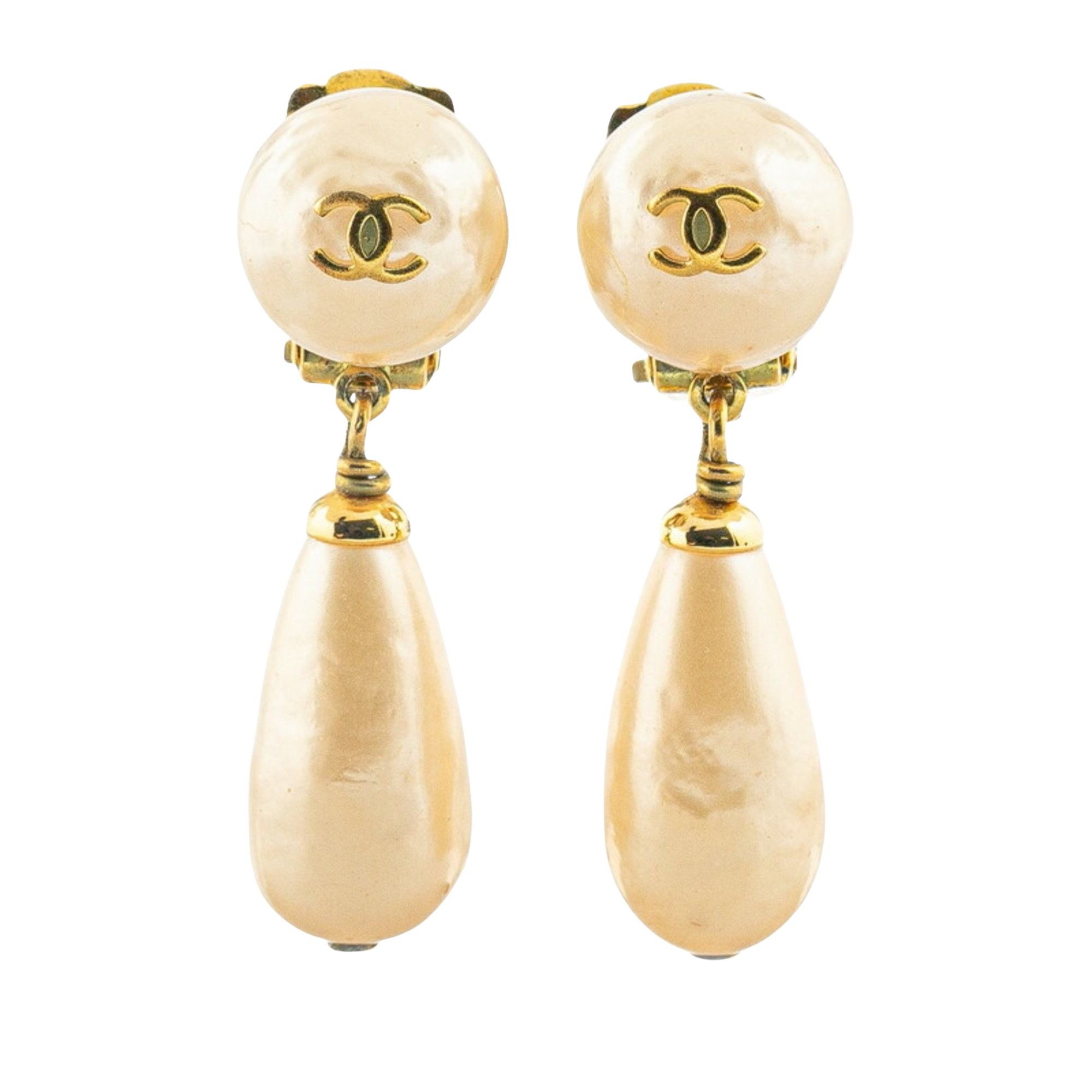Chanel Chanel Coco Mark earring Size ONE SIZE - 1 Thumbnail