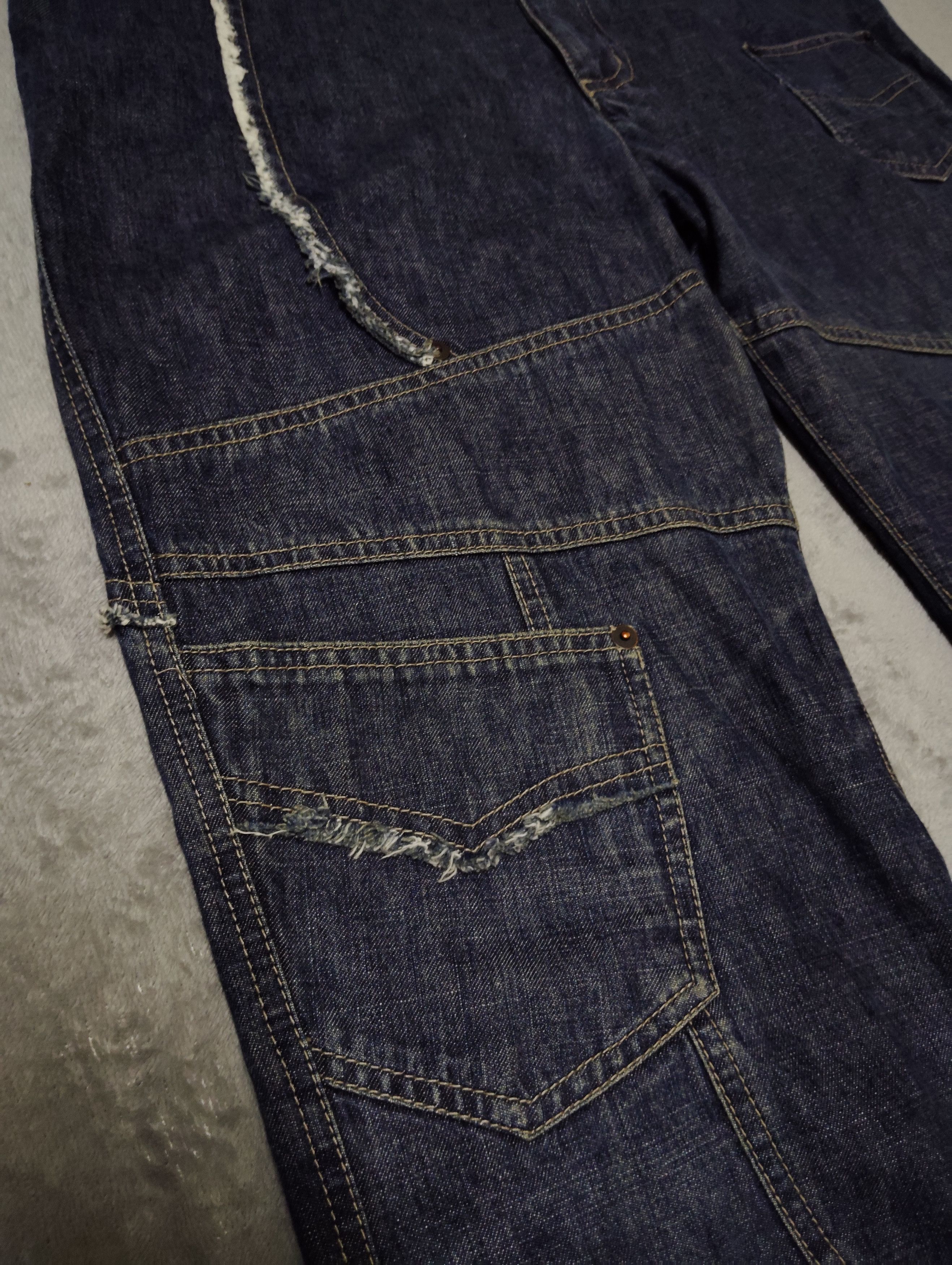 Designer × Japanese Brand VINTAGE DRUG STORES DENIM PANT Size US 32 / EU 48 - 7 Thumbnail