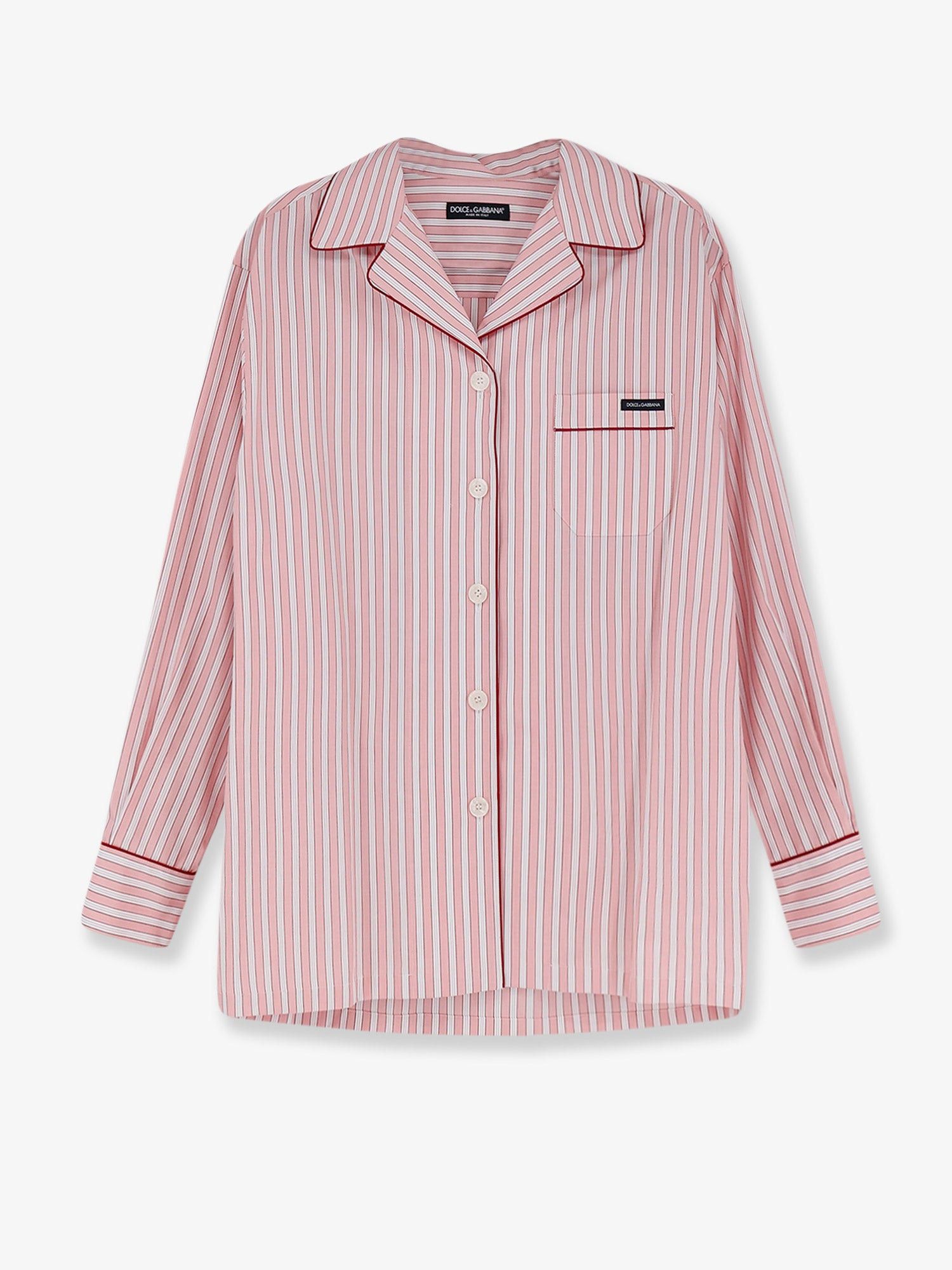 Dolce & Gabbana Striped Cotton Pajama Shirt Size S / US 4 / IT 40 - 1 Thumbnail