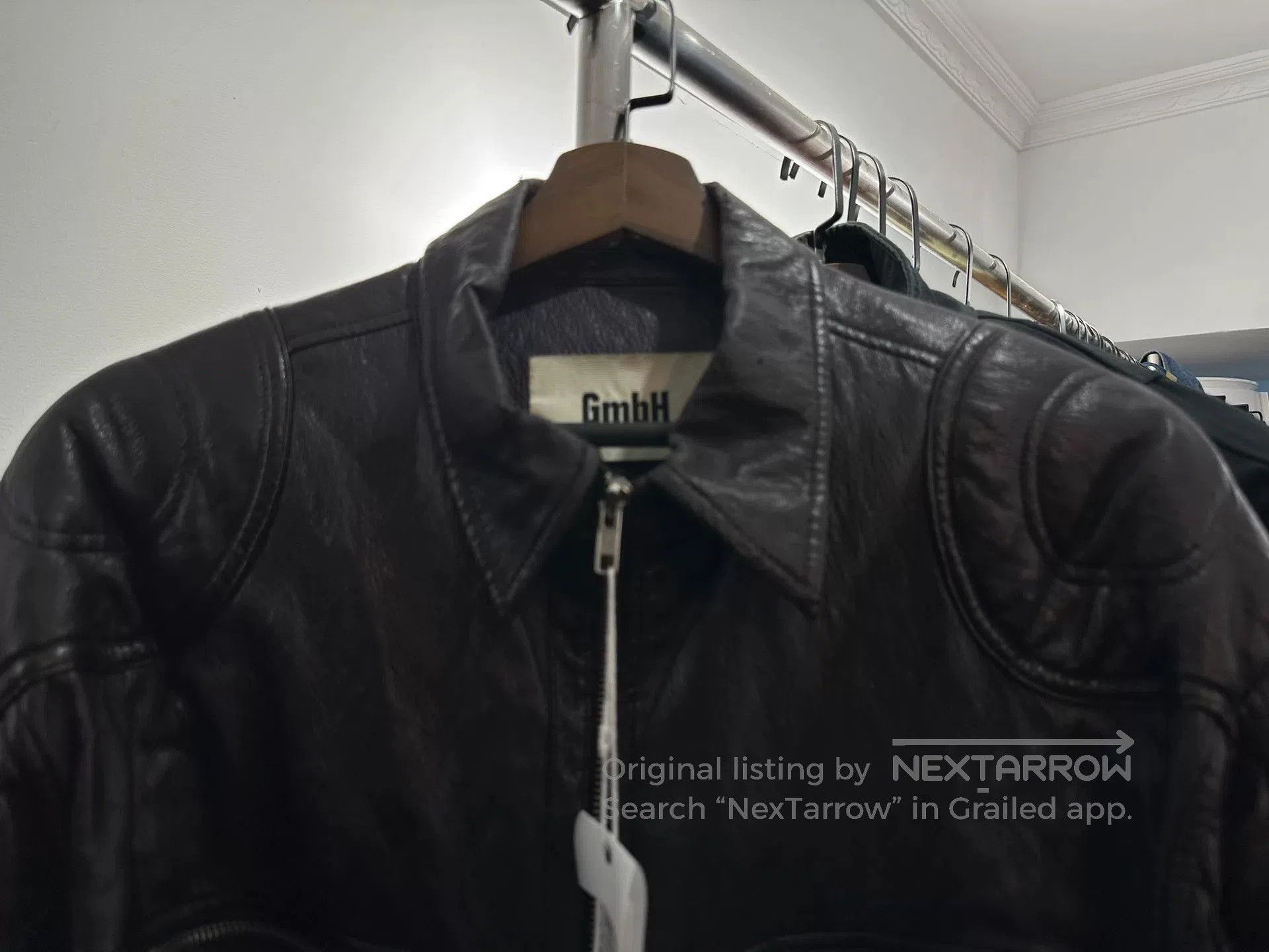 GmbH GMBH Runway Vintage Leather Jacket. Size US M / EU 48-50 / 2 - 2 Thumbnail