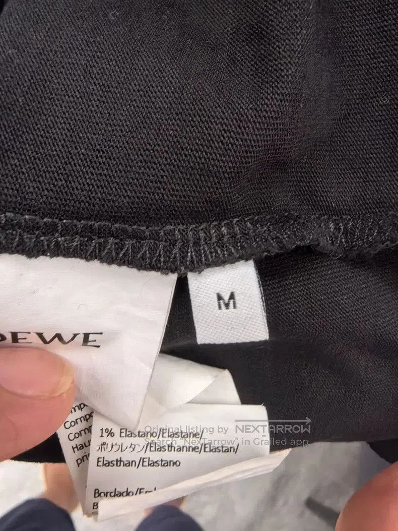 Loewe LOEWE Black Short Sleeve T. Size US M / EU 48-50 / 2 - 7 Thumbnail