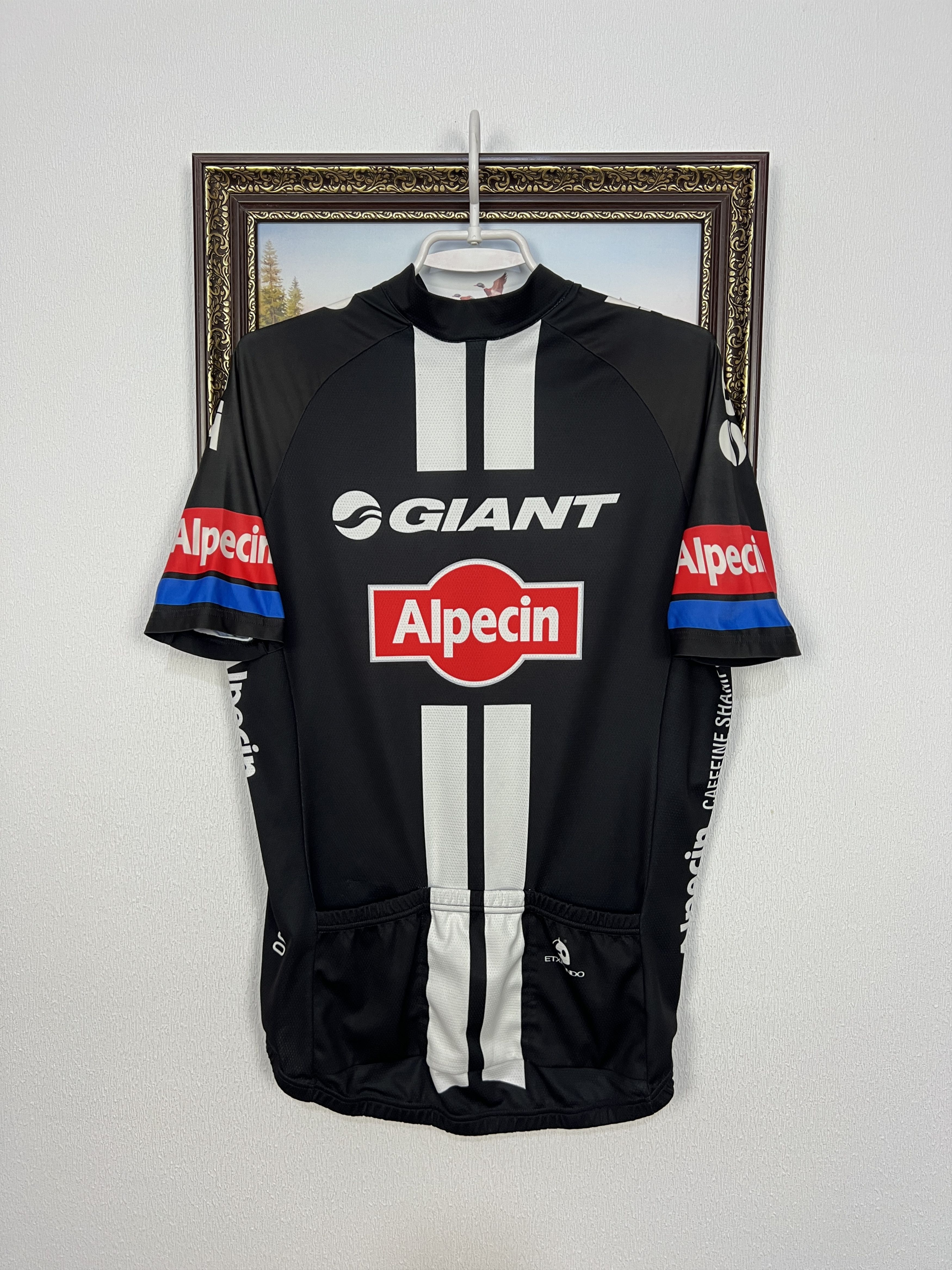 Giant Team Giant Alpecin Etxeondo Cycling Shirt Jersey Cycling Size US XL / EU 56 / 4 - 14 Thumbnail