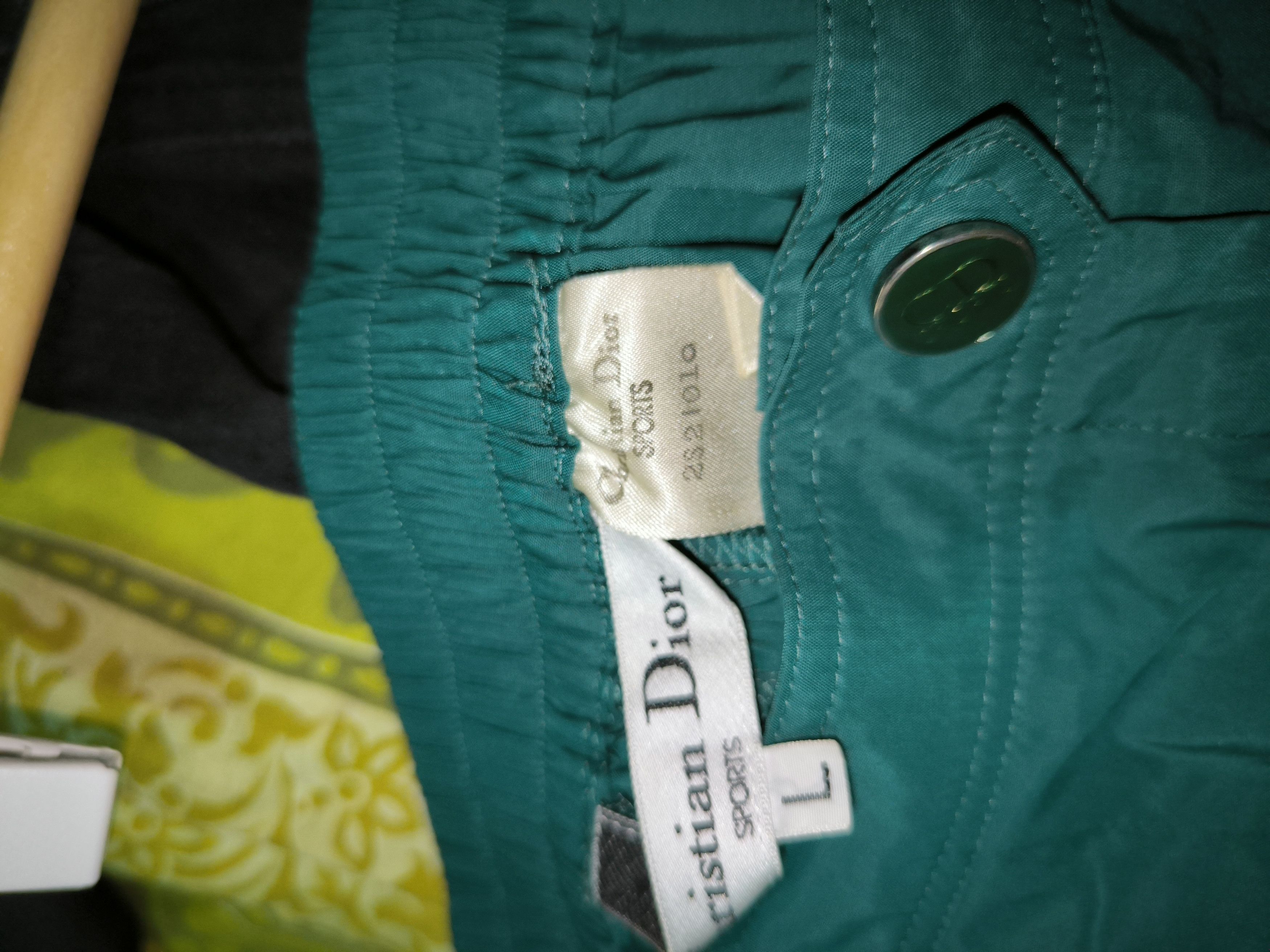 Christian Dior Monsieur × Dior Sports Green Balloon Pant Size 30" / US 8 / IT 44 - 3 Thumbnail