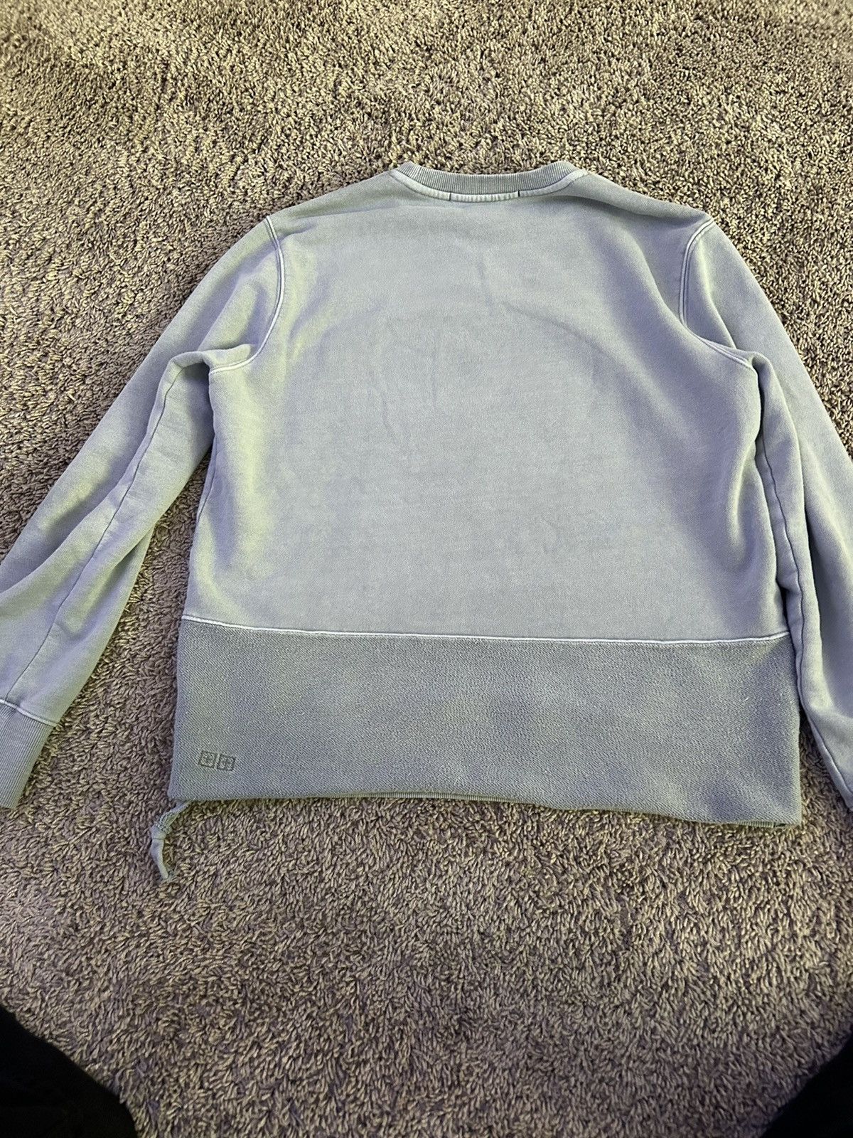Ksubi KSUBI "OPPOSITE OF OPPOSITE" light blue Pullover Raw Back Size US M / EU 48-50 / 2 - 2 Thumbnail