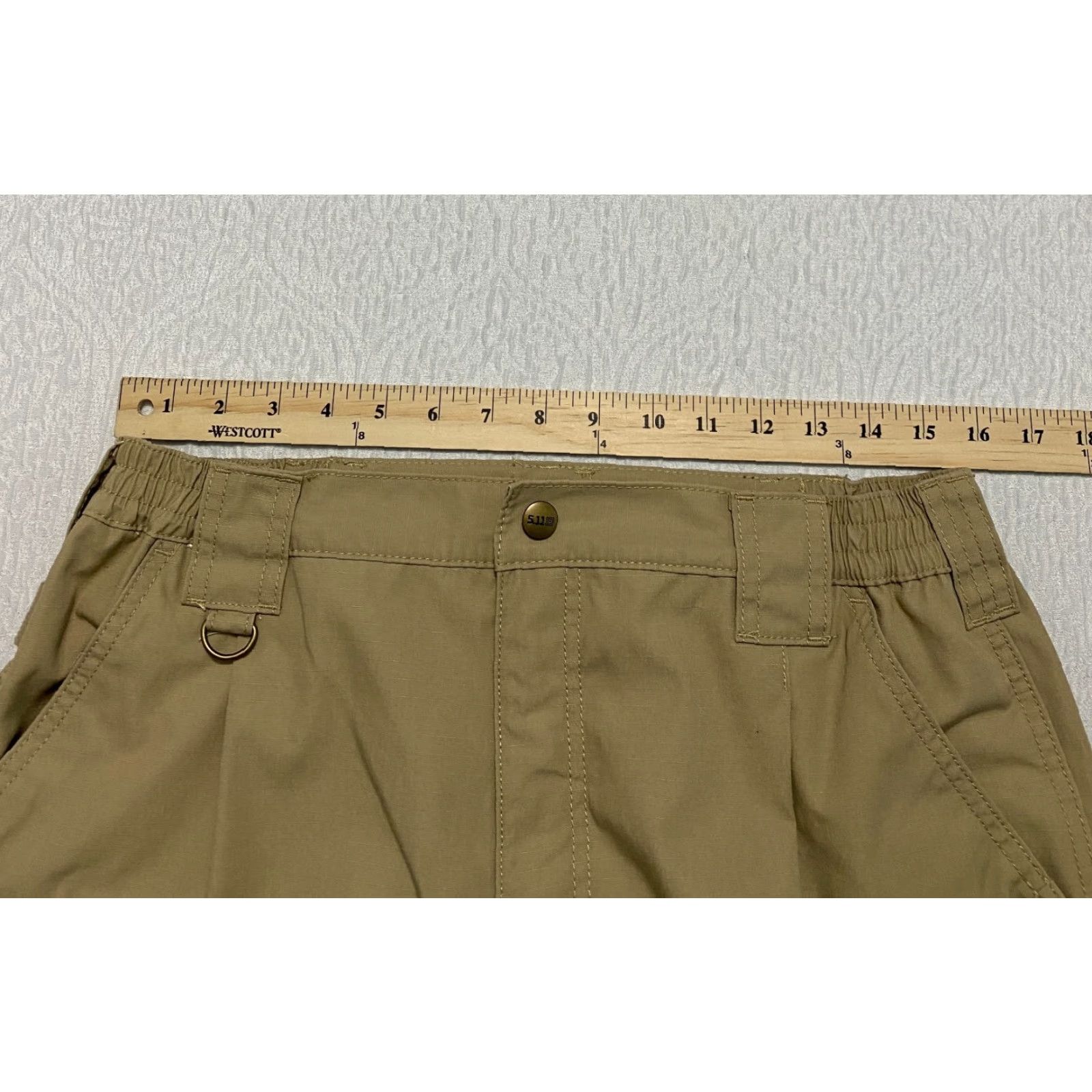 Vintage 5.11 Tactical Cargo Pants Mens Size 32×36 Beige Cargo Pocket Workwear Casual Pants Size US 32 / EU 48 - 7 Thumbnail