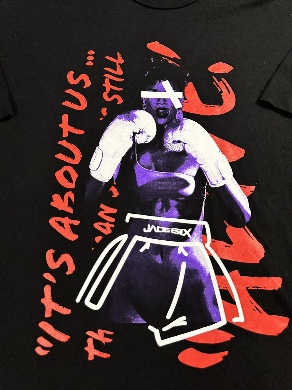 Vintage JADESIX RIHANNA GRAPHIC TEE Size US XL / EU 56 / 4 - 3 Thumbnail