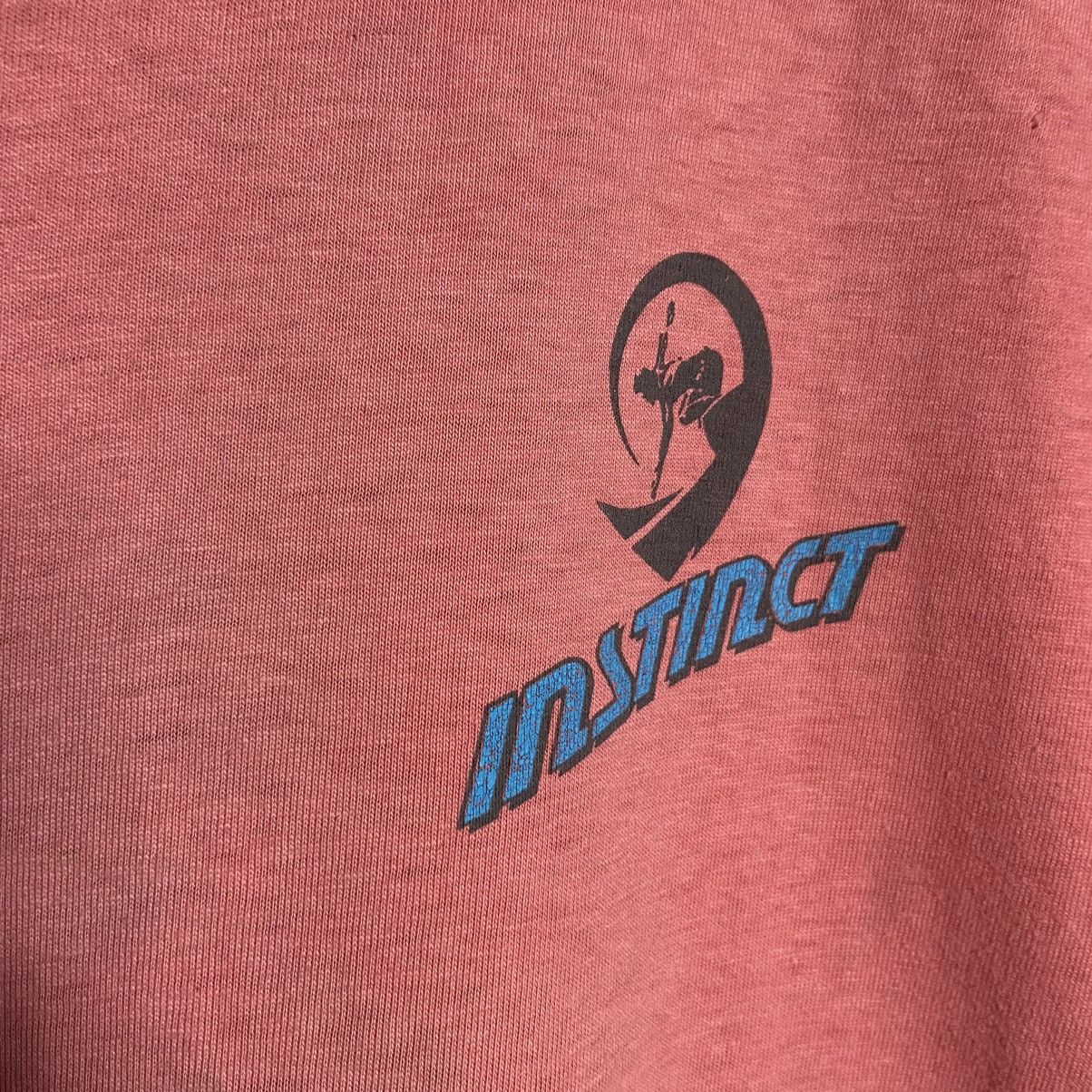 Vintage Vintage 80s Instinct Surf Single Stitch T-Shirt Size US M / EU 48-50 / 2 - 5 Thumbnail