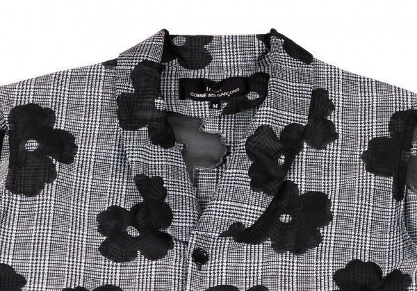 Comme des Garcons Comme Des Garcons Grey Vintage Plaid Flower Vest Long Vest Size M / US 6-8 / IT 42-44 - 5 Thumbnail